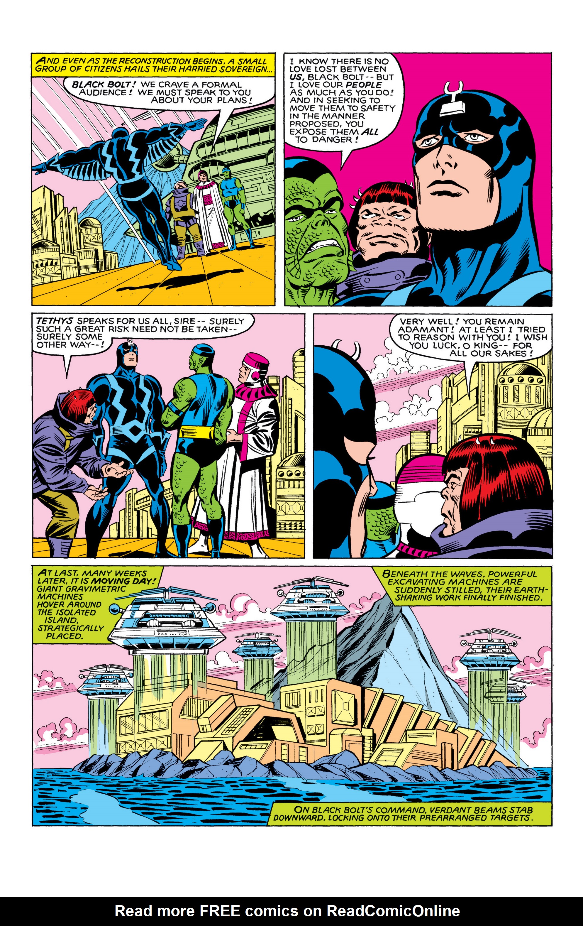 Read online Marvel Masterworks: The Inhumans comic -  Issue # TPB 2 (Part 3) - 93