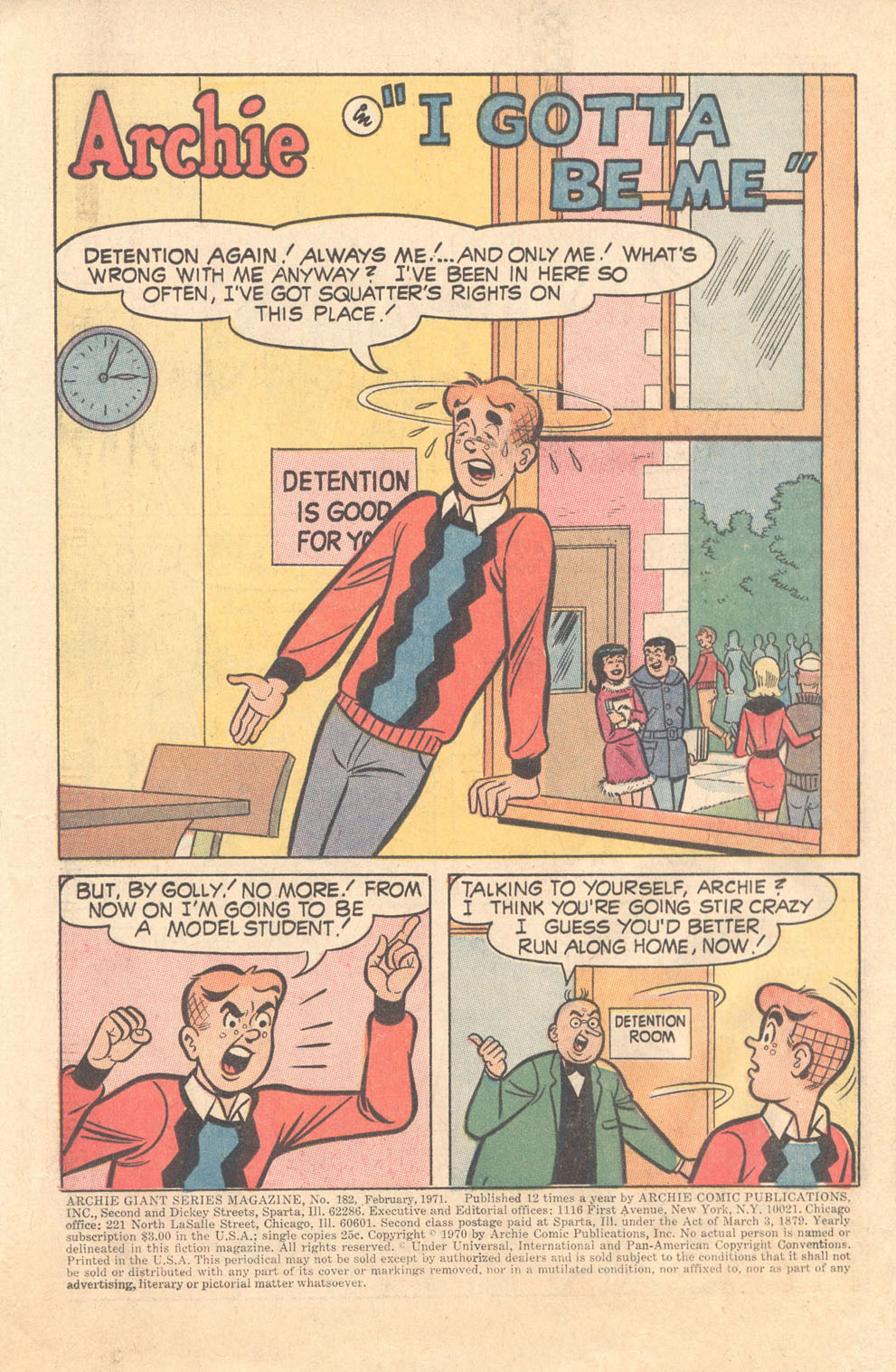 Read online Archie Giant Series Magazine comic -  Issue #182 - 3