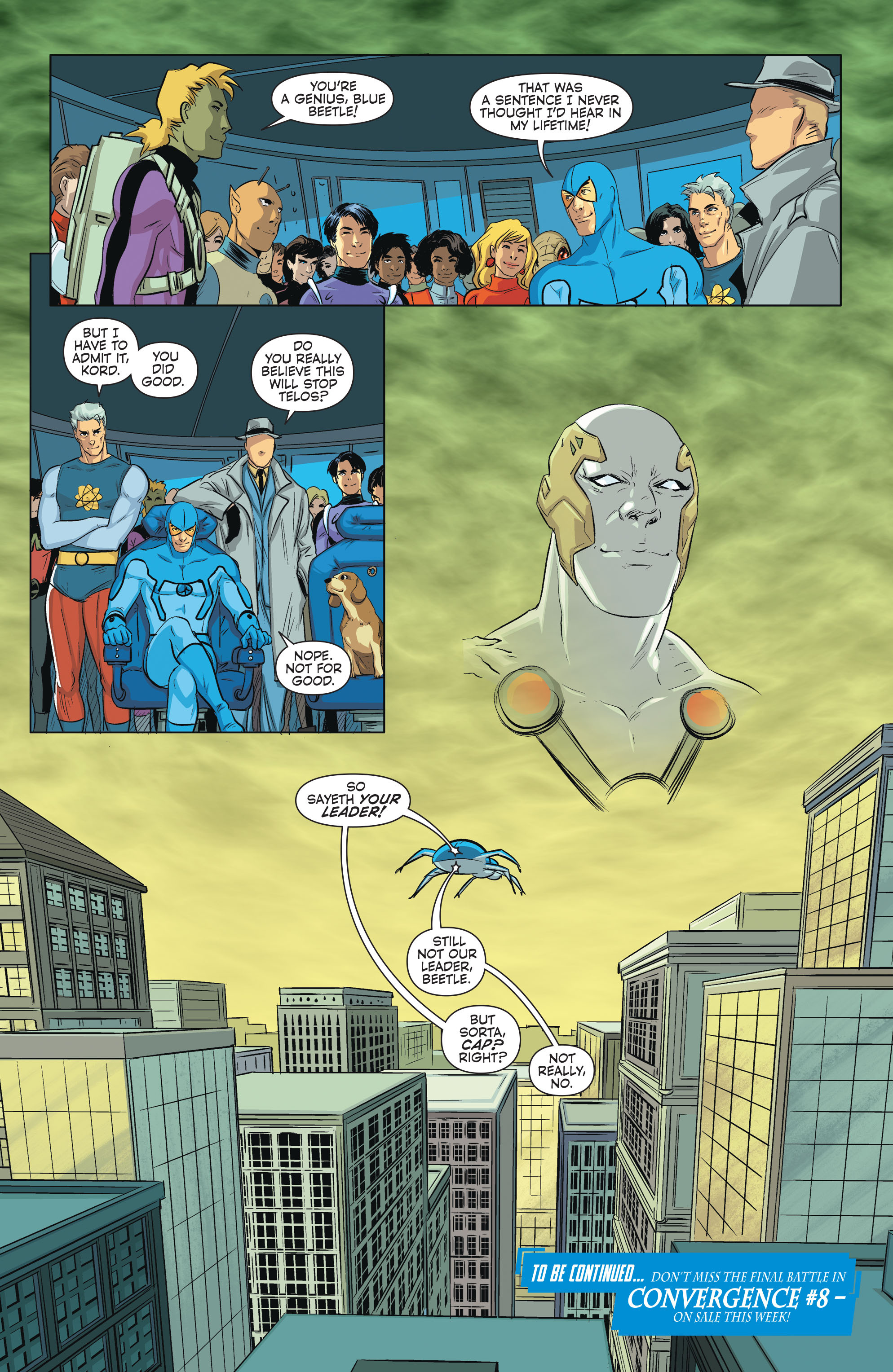 Read online Convergence Blue Beetle comic -  Issue #2 - 20