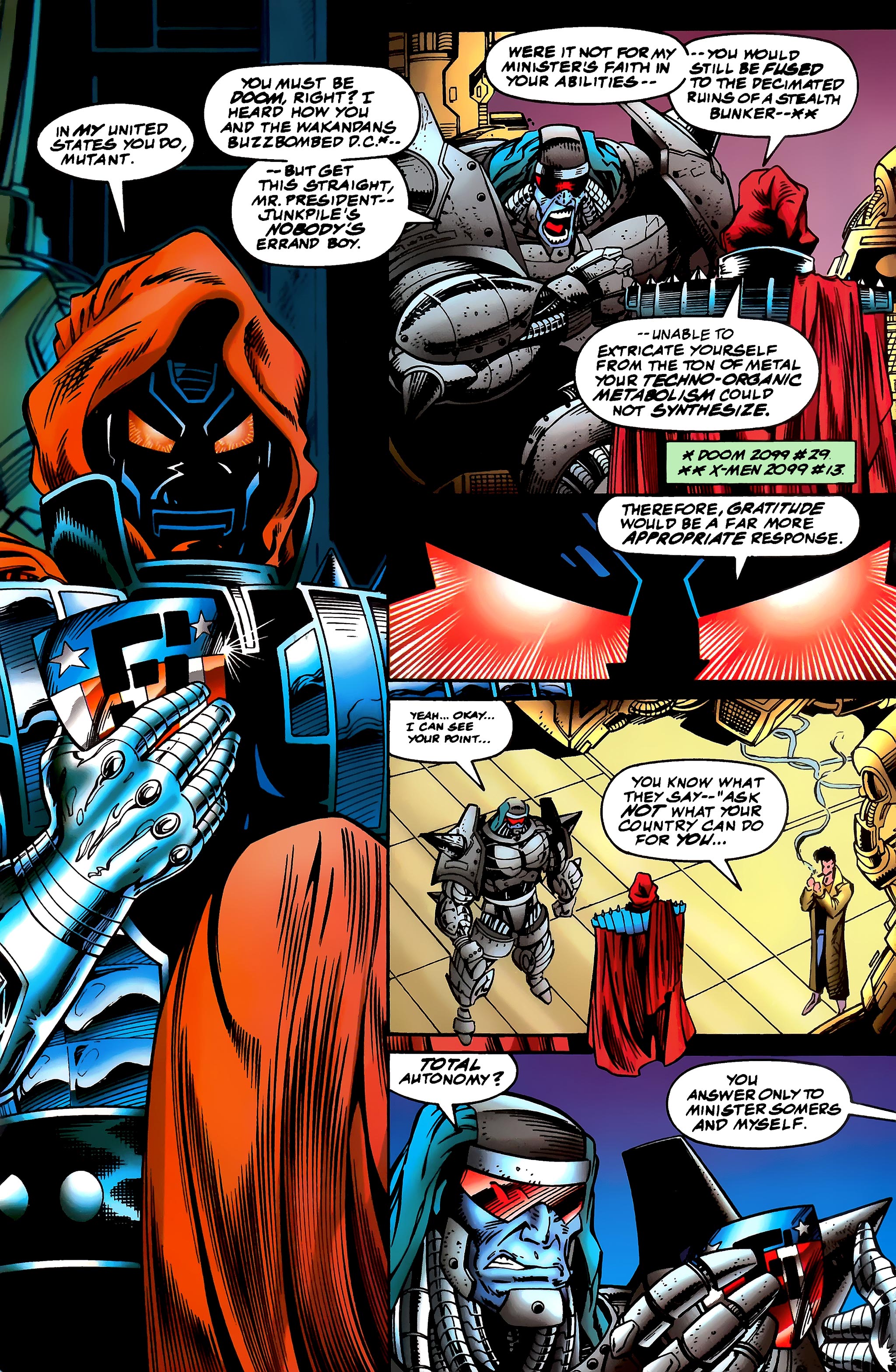 Read online X-Men 2099 comic -  Issue #23 - 4