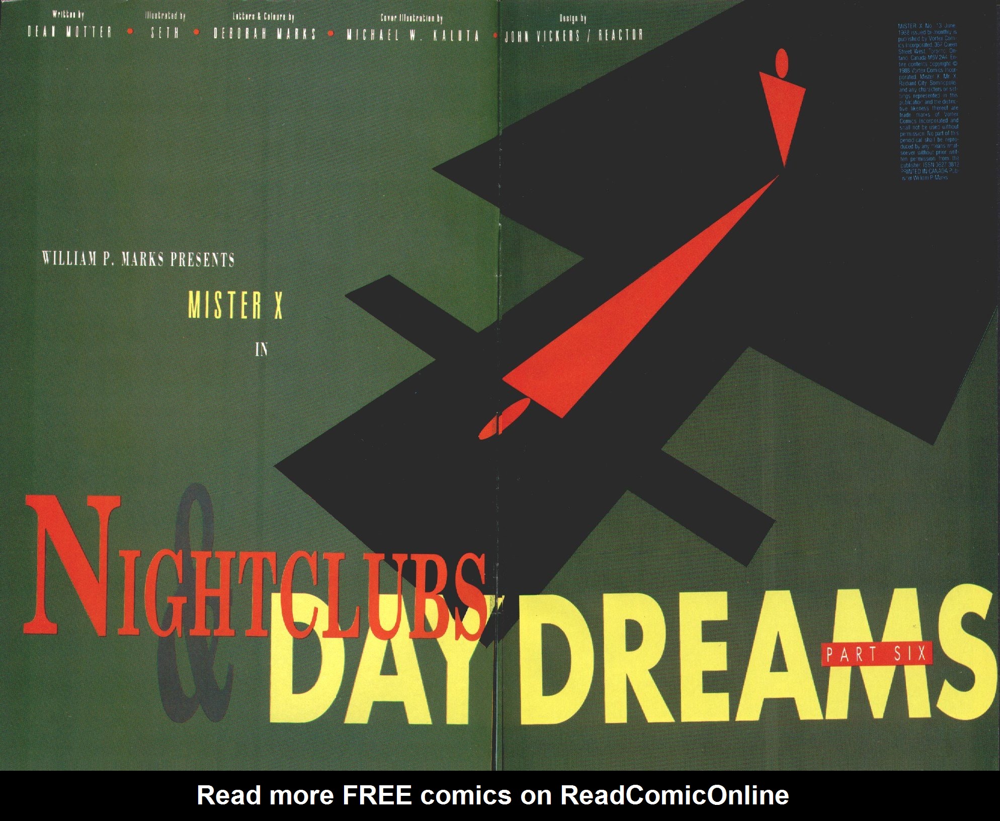 Read online Mister X comic -  Issue #13 - 2