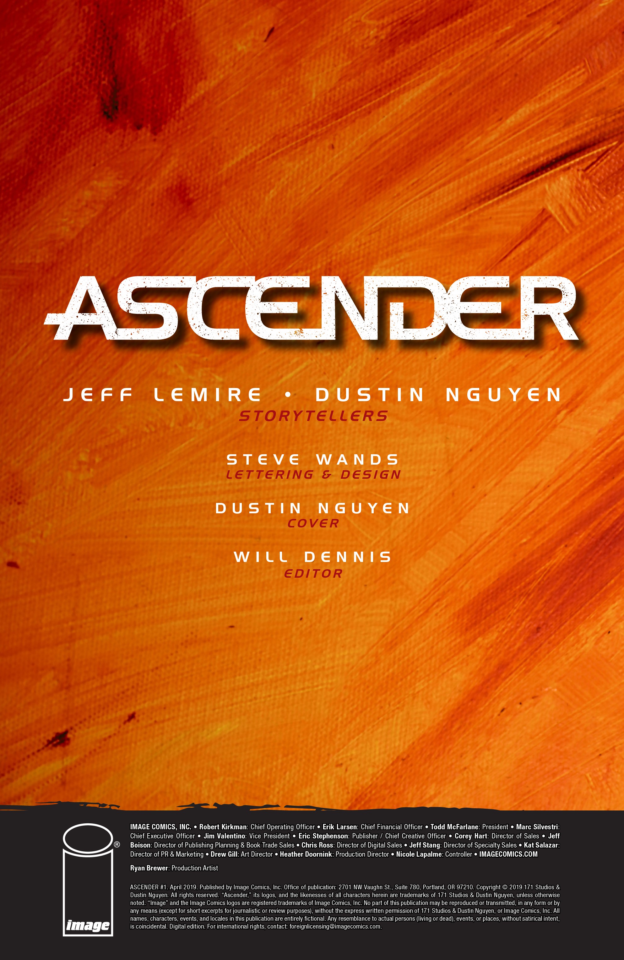 Read online Ascender comic -  Issue #1 - 2