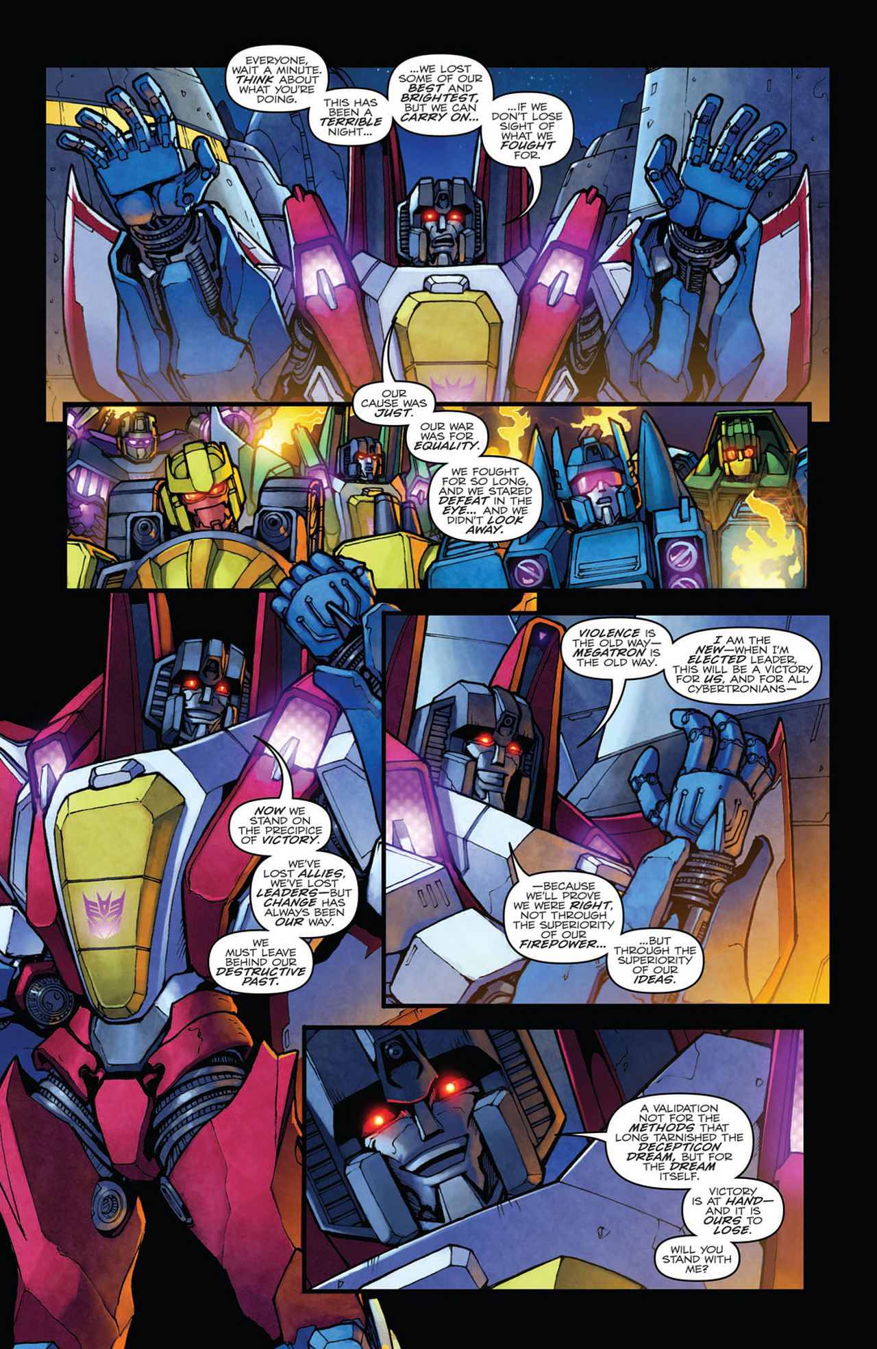 Read online Transformers: Robots In Disguise (2012) comic -  Issue #12 - 14