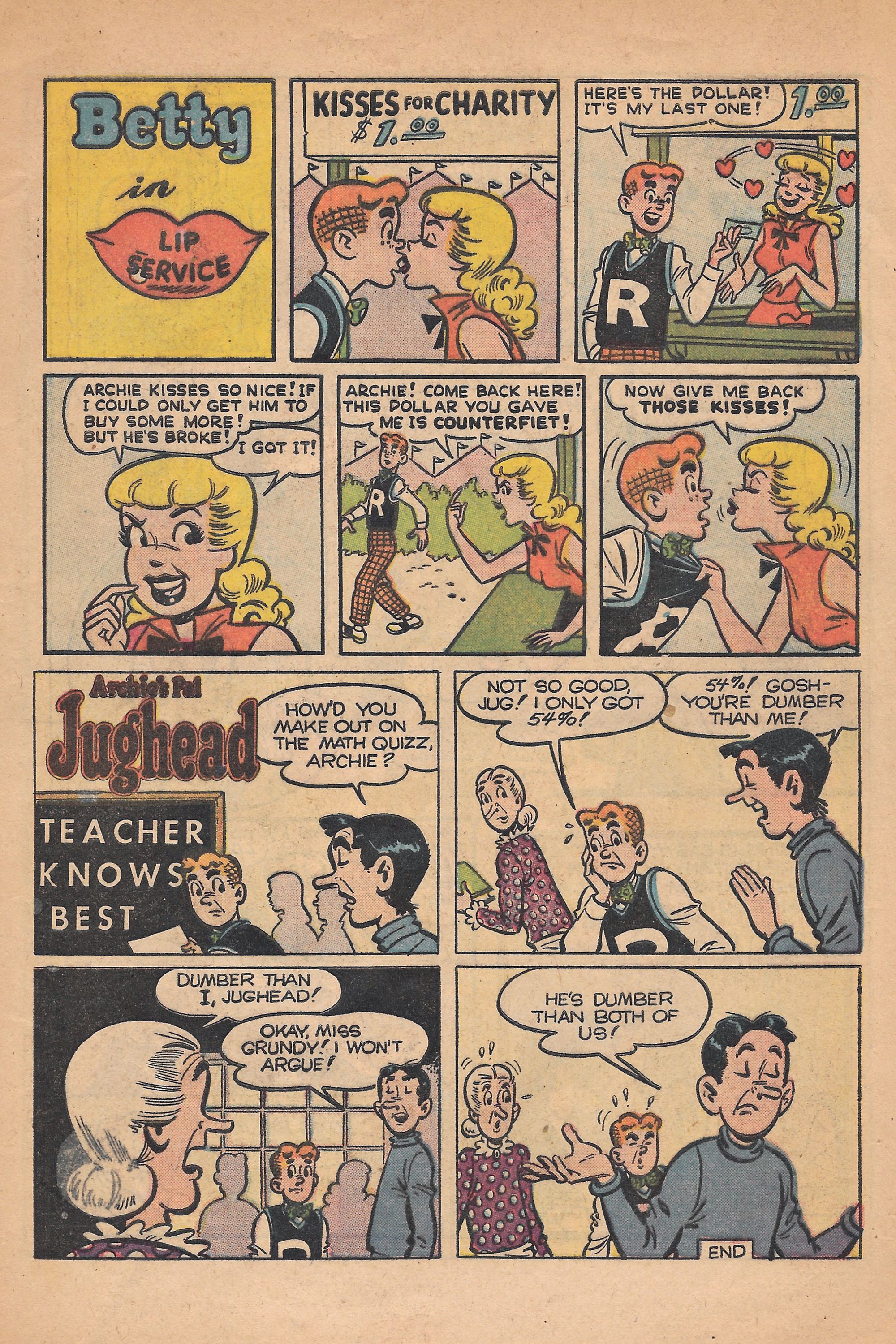 Read online Archie's Joke Book Magazine comic -  Issue #19 - 26