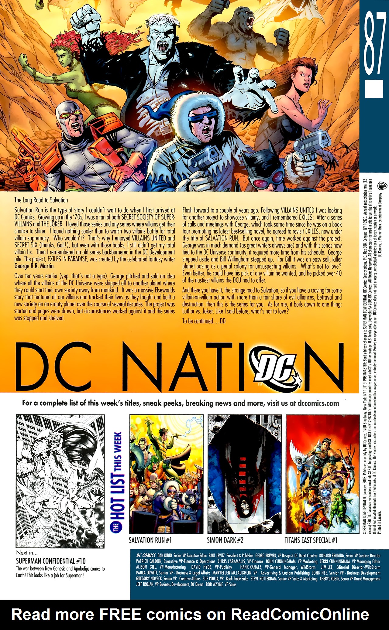 Read online Superman Confidential comic -  Issue #9 - 23