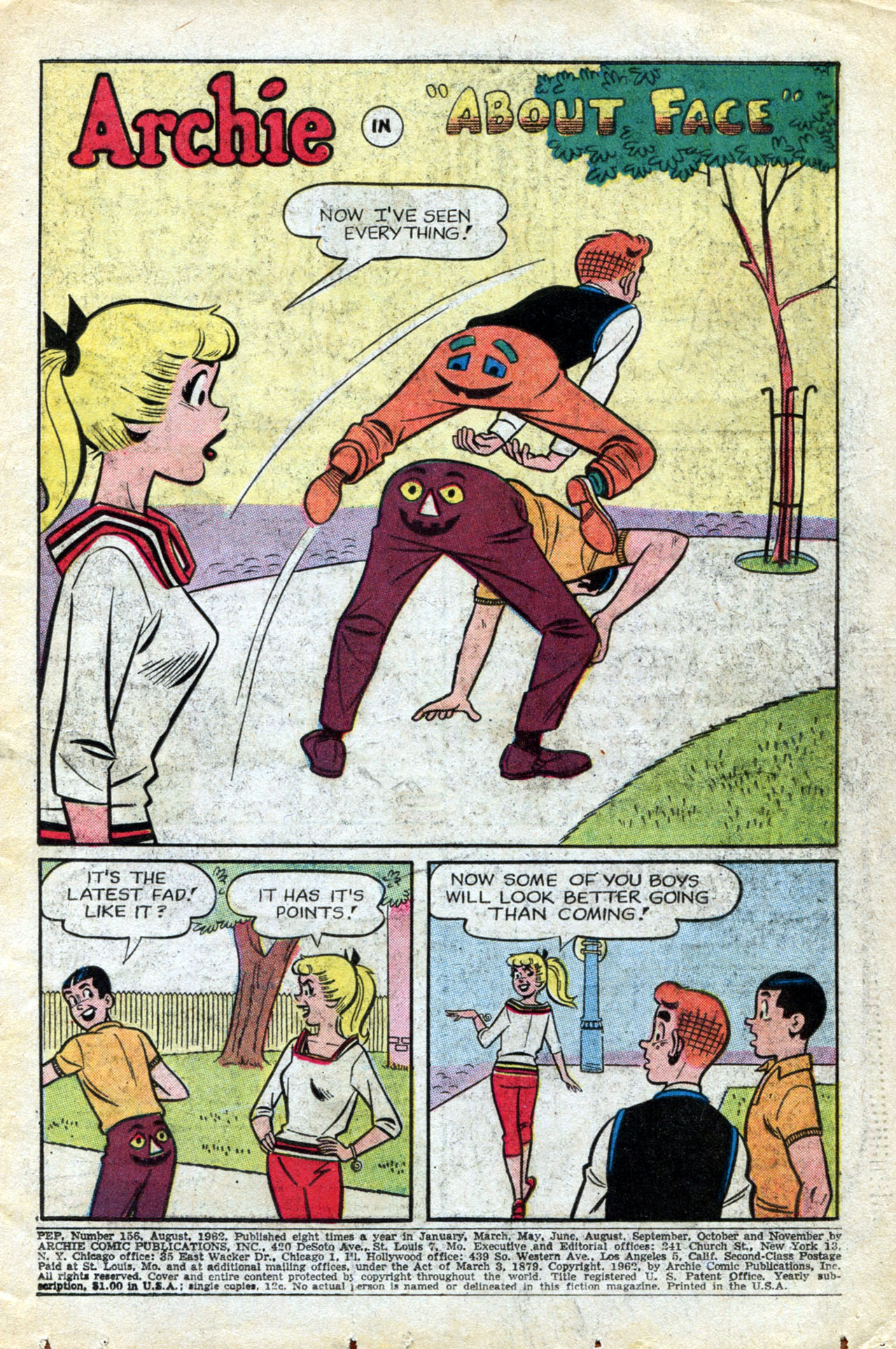 Read online Pep Comics comic -  Issue #156 - 3