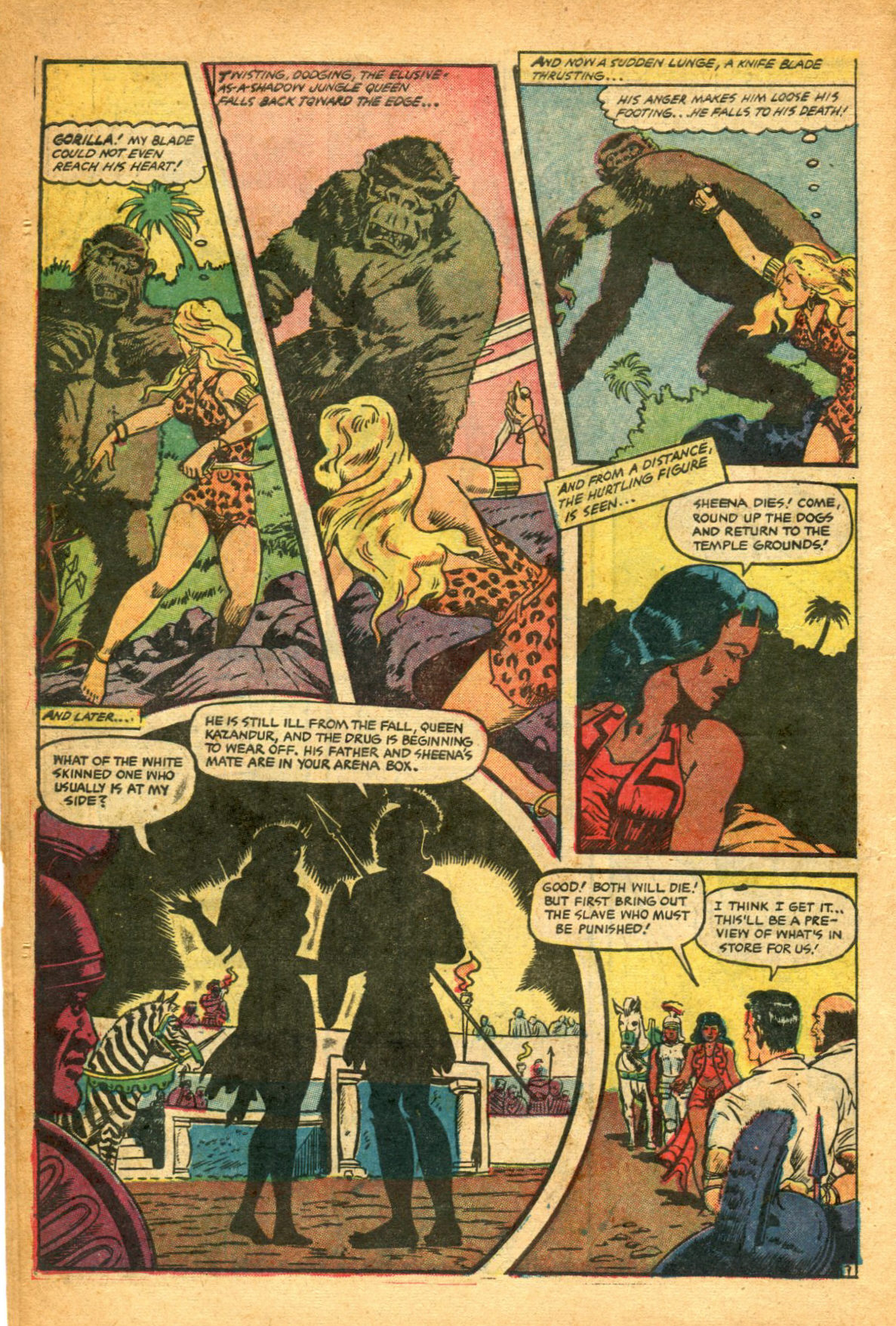 Read online Sheena, Queen of the Jungle (1942) comic -  Issue #14 - 10