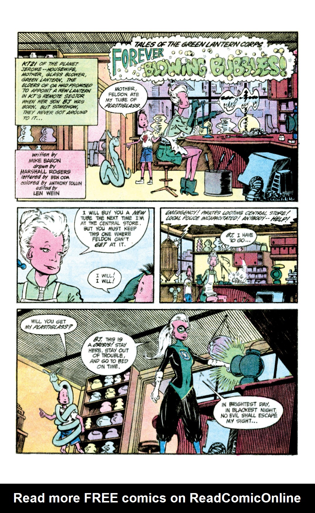 Read online Green Lantern (1960) comic -  Issue #187 - 19