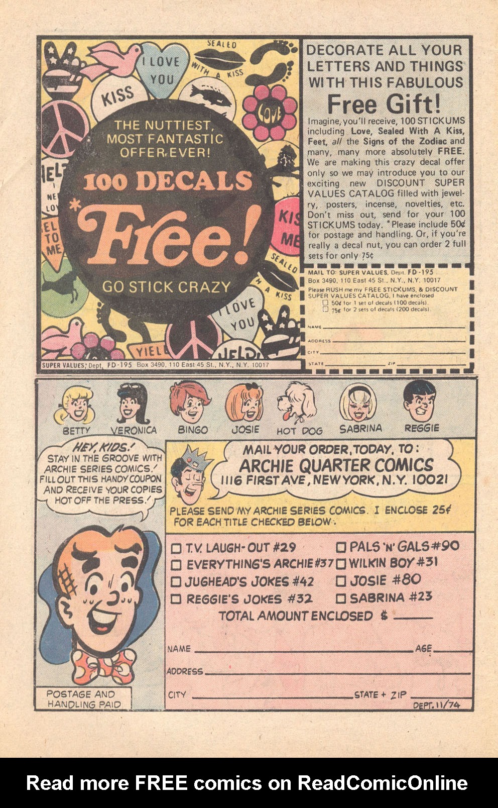 Read online Pep Comics comic -  Issue #295 - 34