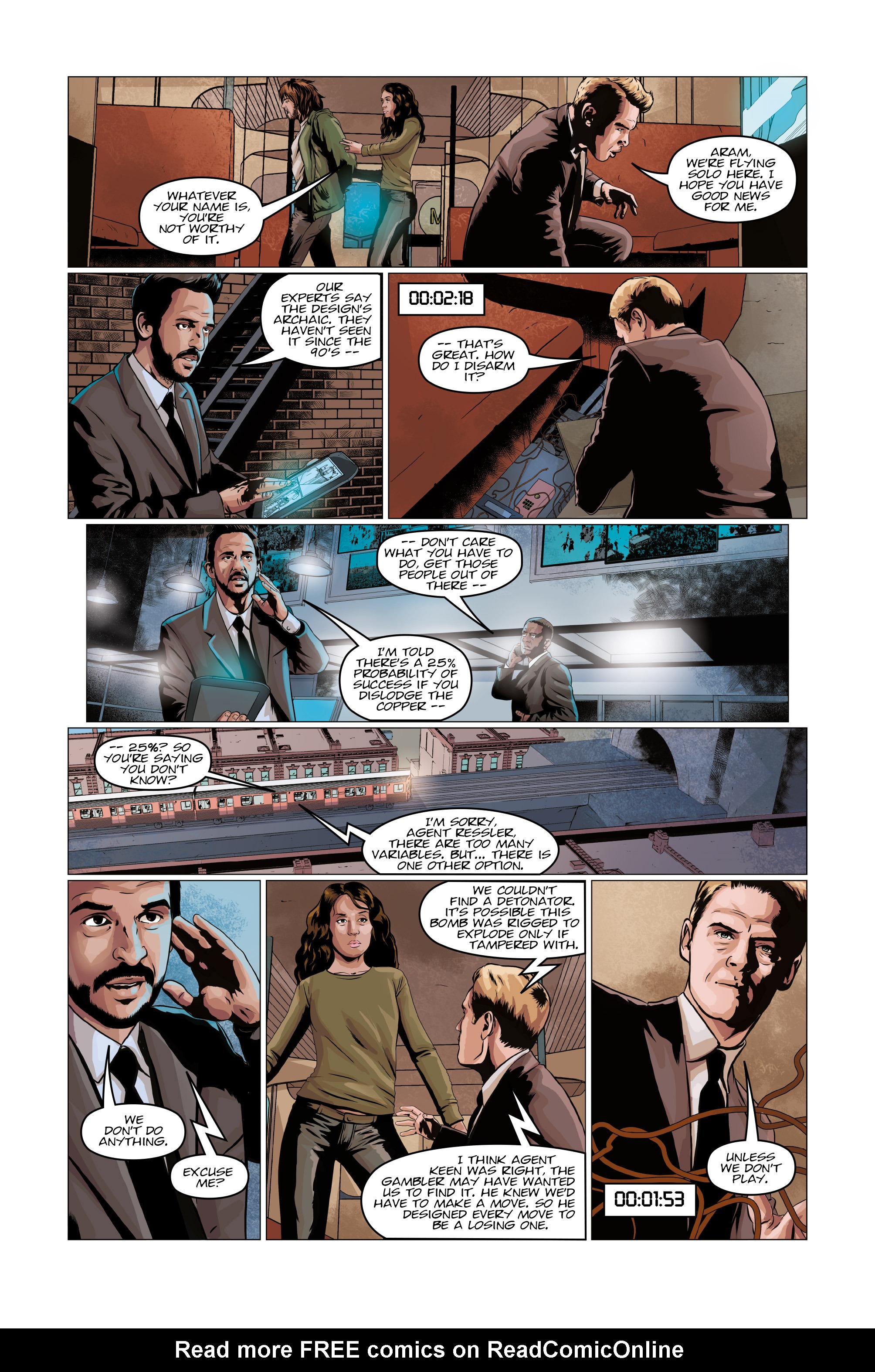 Read online The Blacklist comic -  Issue #5 - 15