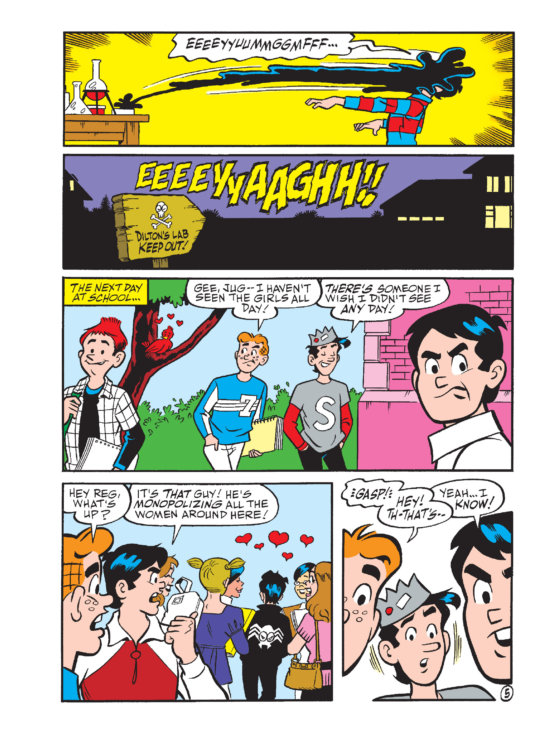Read online Archie's Funhouse Double Digest comic -  Issue #15 - 189