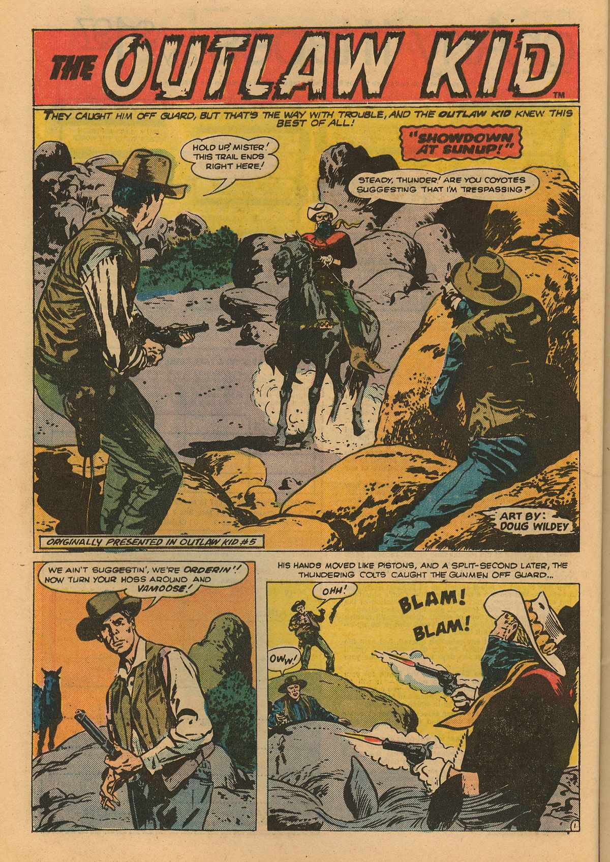 Read online The Outlaw Kid (1970) comic -  Issue #21 - 12