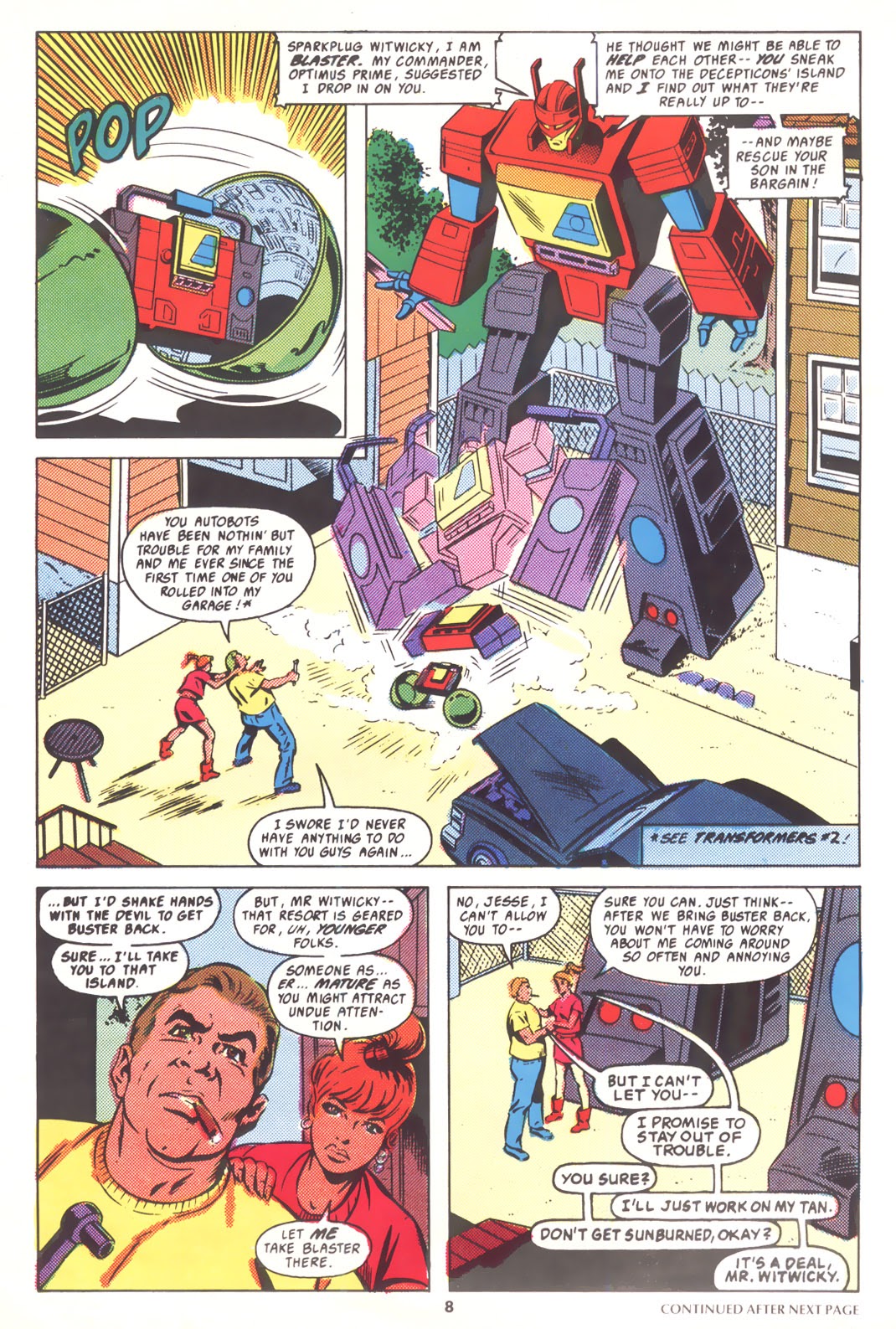 Read online The Transformers (UK) comic -  Issue #194 - 8