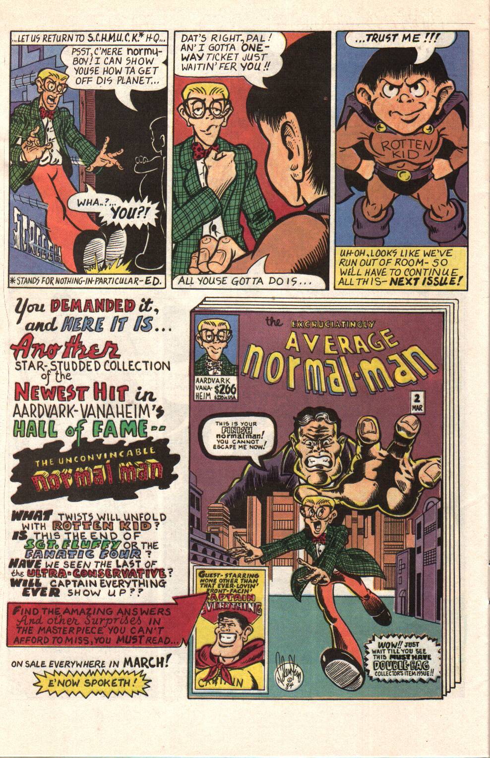 Read online Normalman comic -  Issue #1 - 24