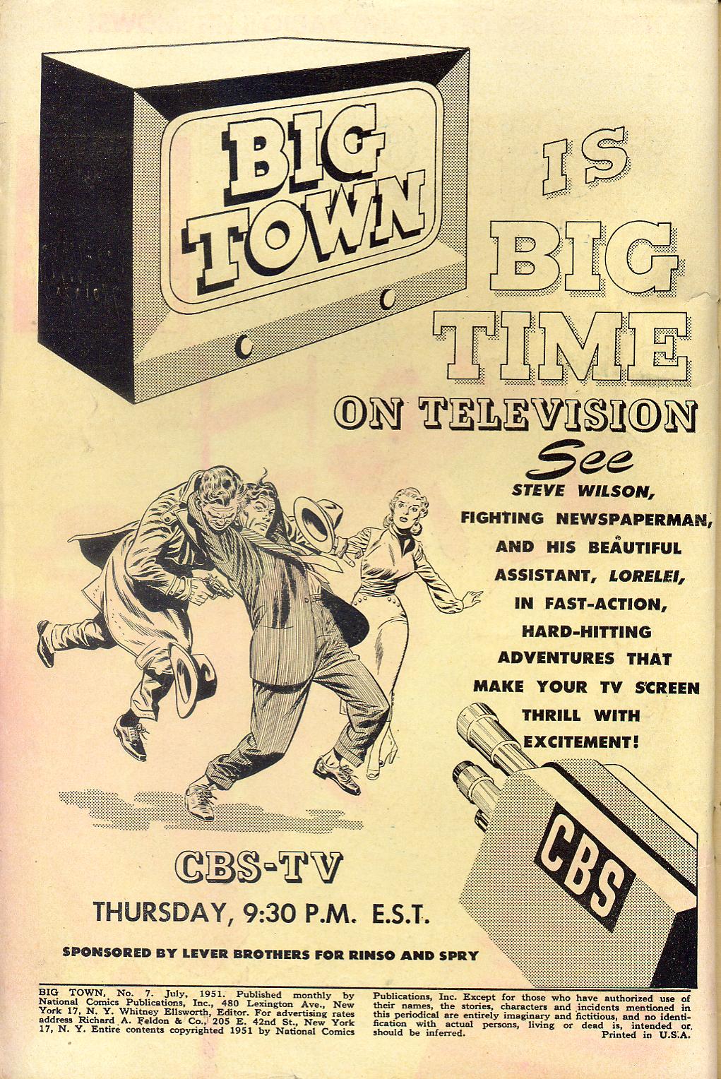 Big Town (1951) 7 Page 1
