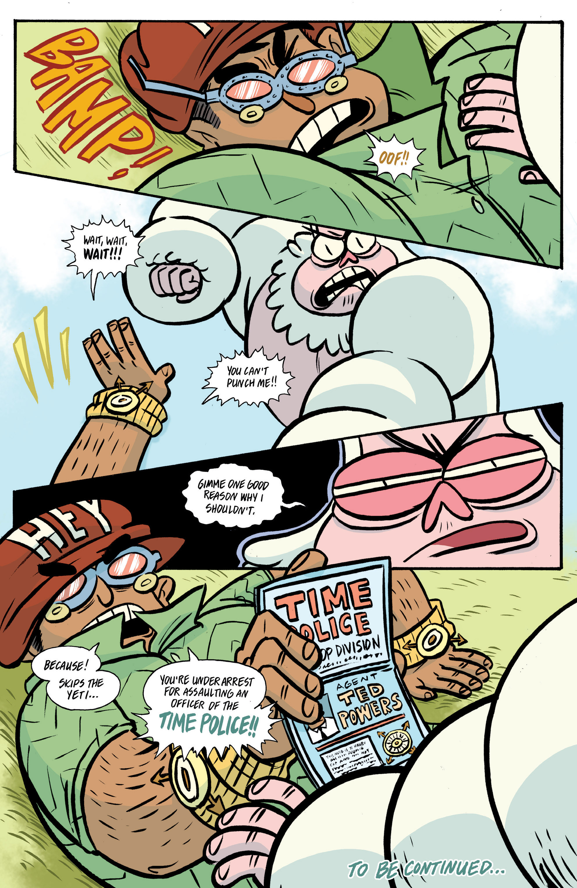 Read online Regular Show: Skips comic -  Issue #2 - 27