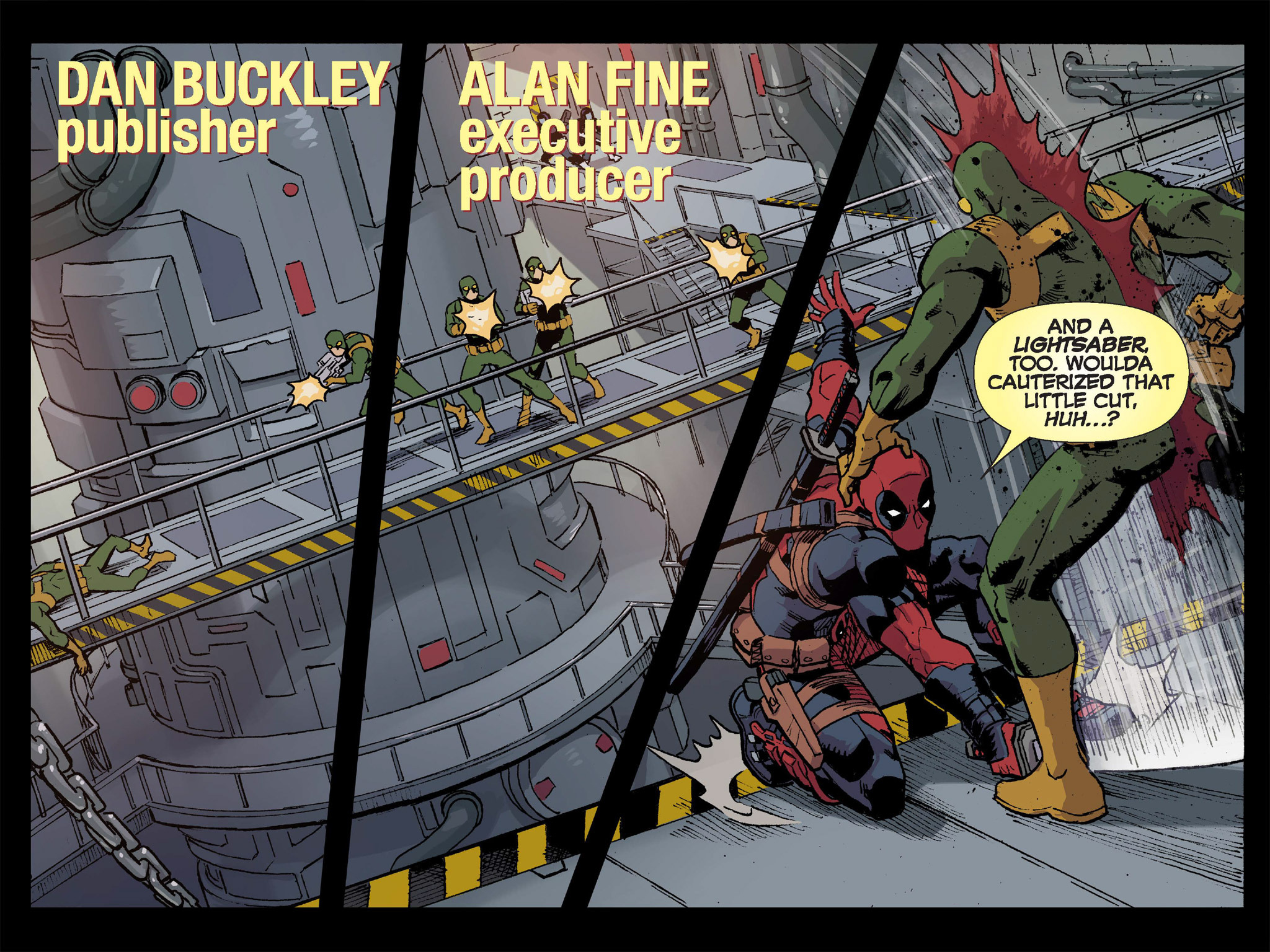 Read online Deadpool & Cable: Split Second Infinite Comic comic -  Issue #1 - 16