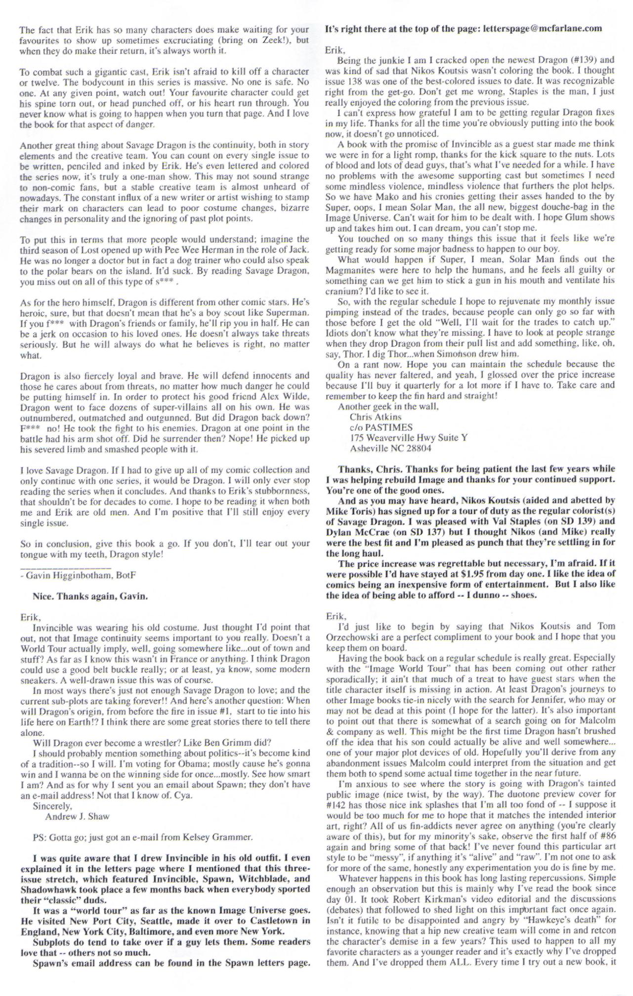 Read online The Savage Dragon (1993) comic -  Issue #141 - 24