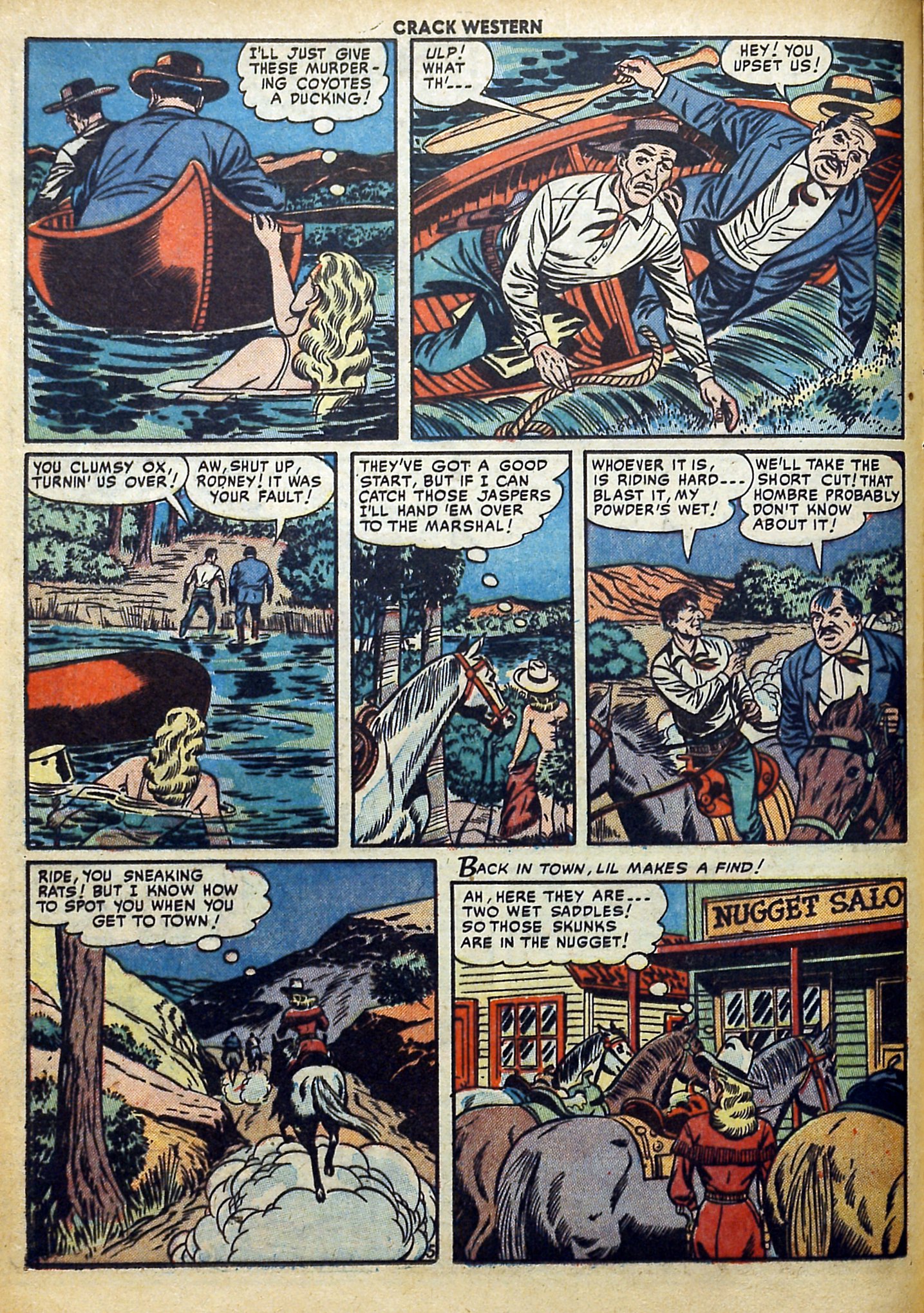 Read online Crack Western comic -  Issue #75 - 16