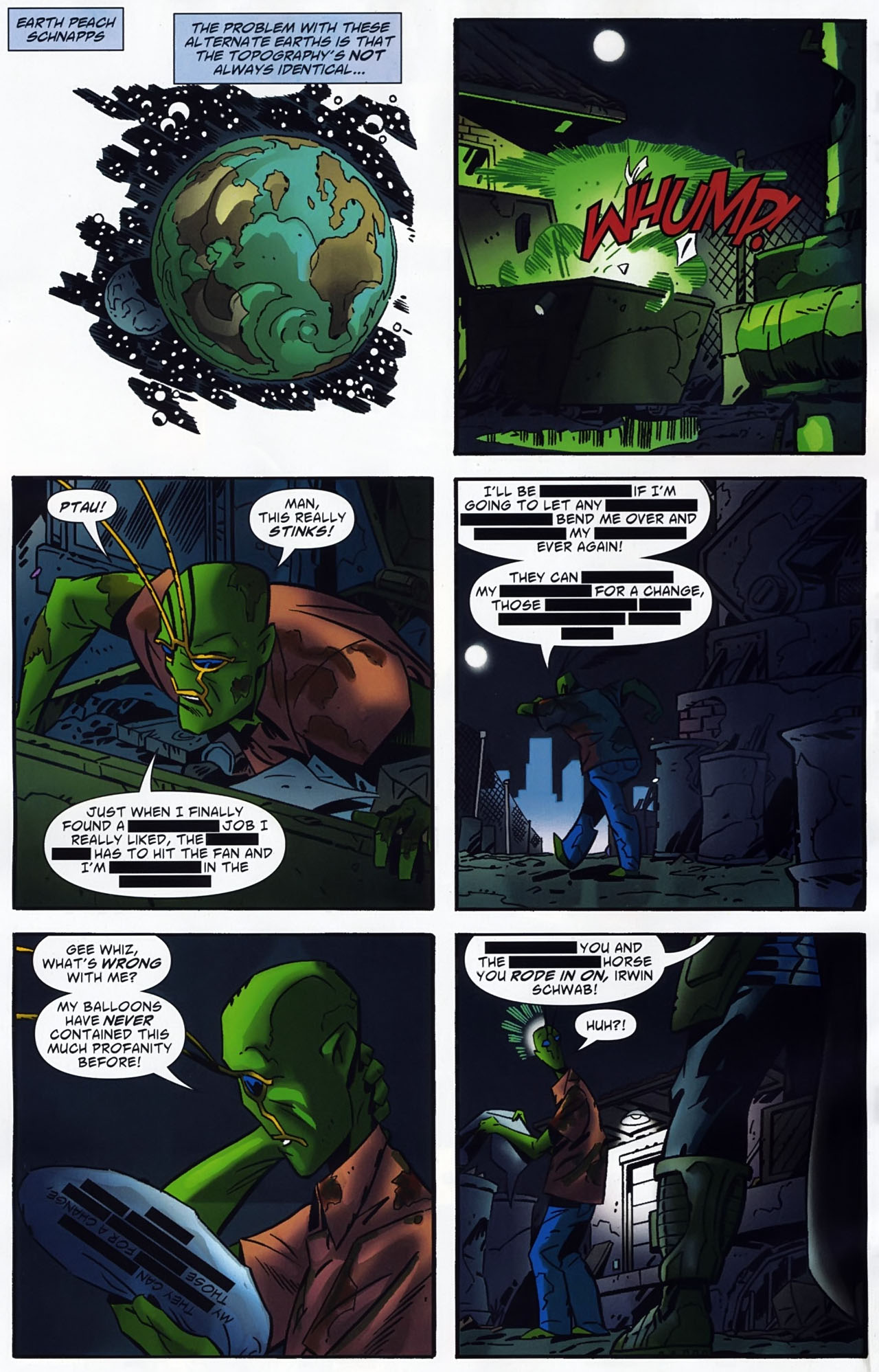 Read online Ambush Bug: Year None comic -  Issue #5 - 10