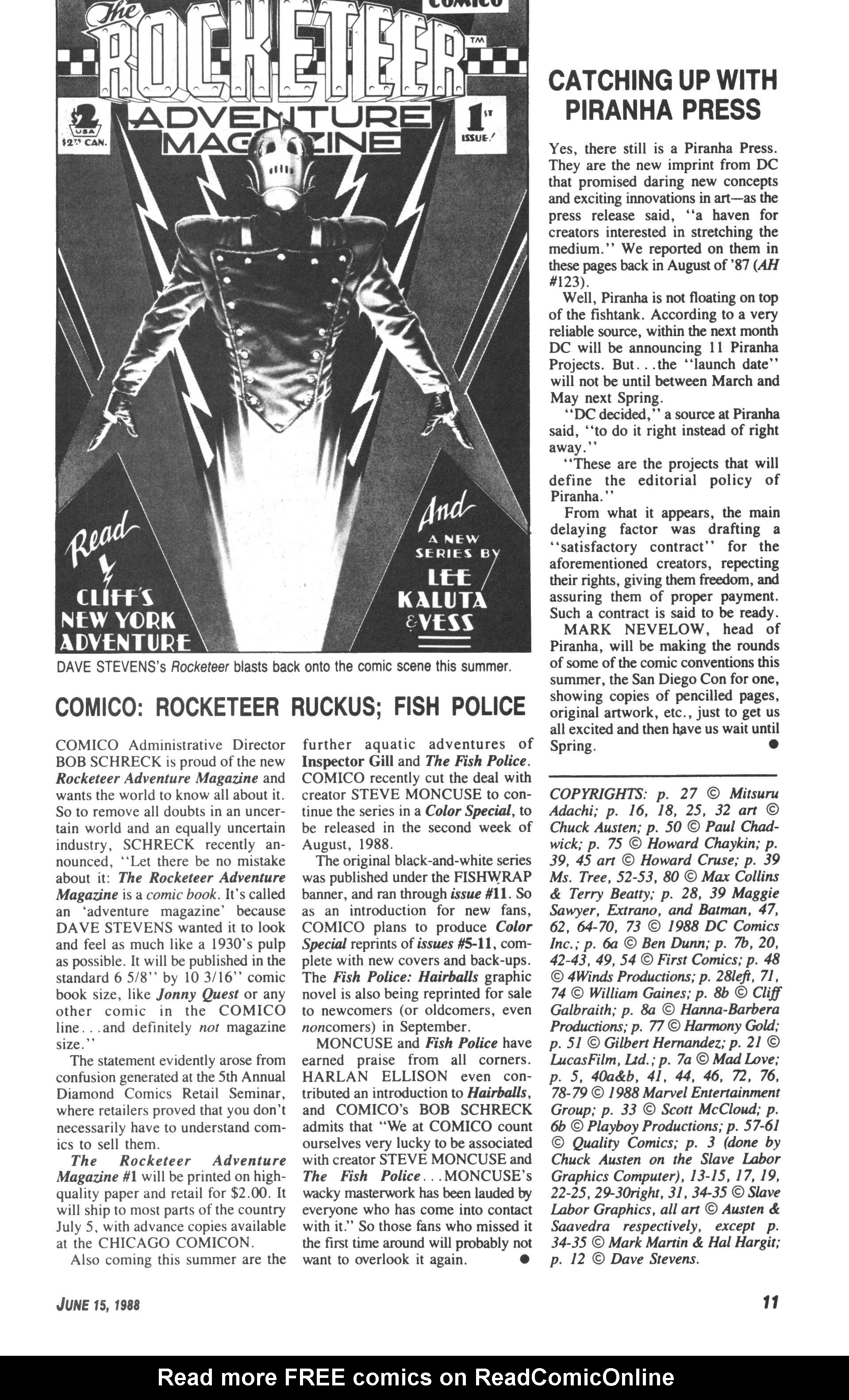 Read online Amazing Heroes comic -  Issue #143 - 11