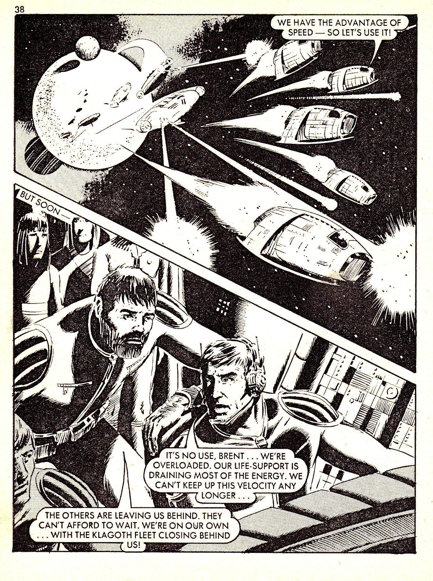Read online Starblazer comic -  Issue #102 - 38