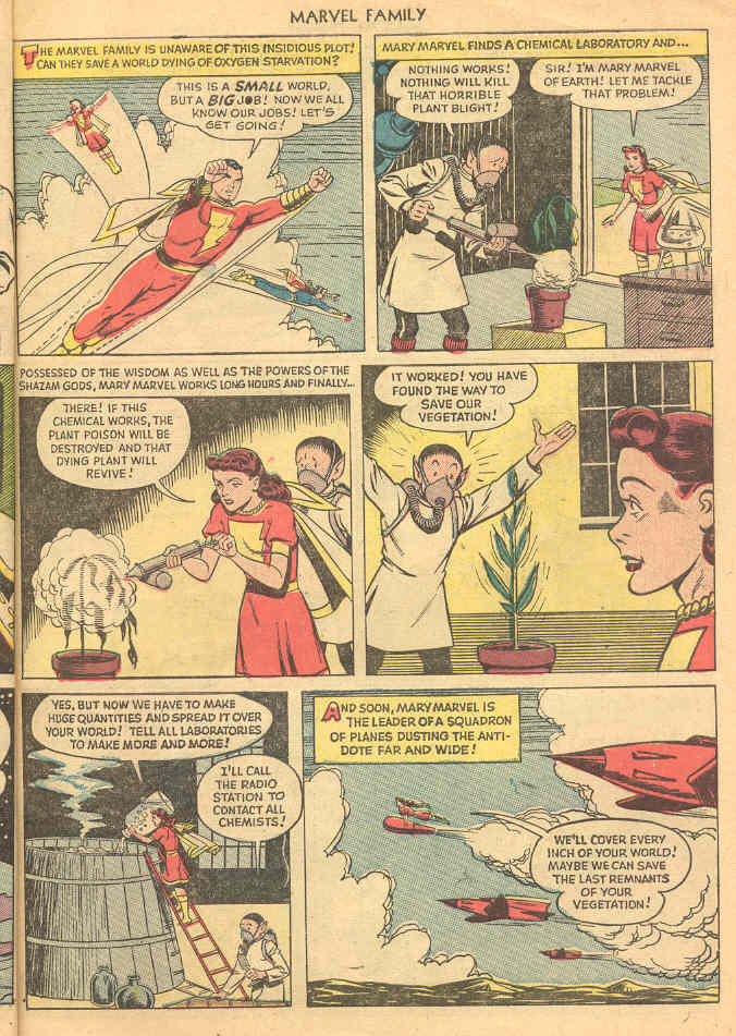 Read online The Marvel Family comic -  Issue #41 - 7