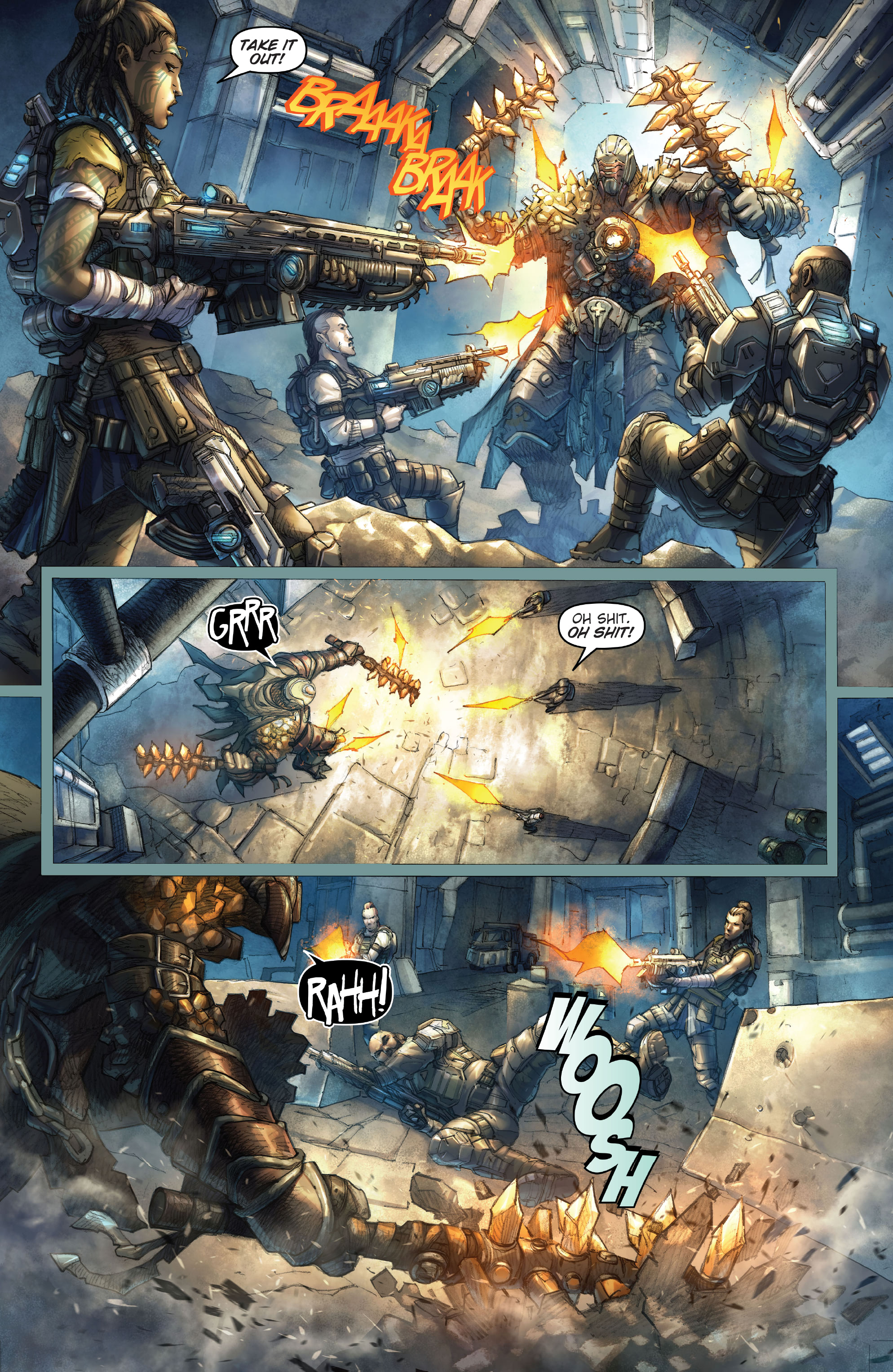 Read online Gears of War: Hivebusters comic -  Issue #5 - 4