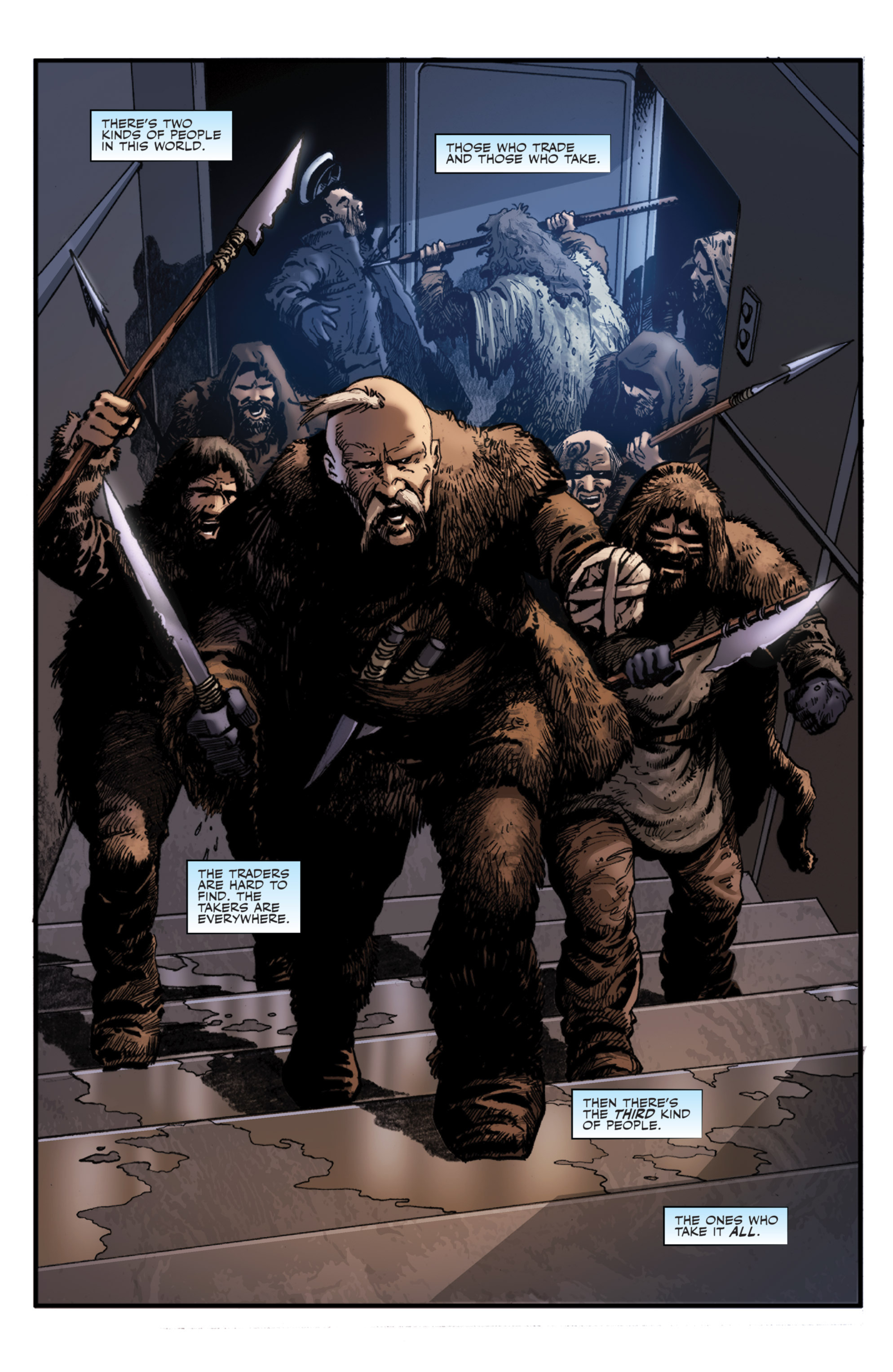 Read online Winterworld: Frozen Fleet comic -  Issue #3 - 3