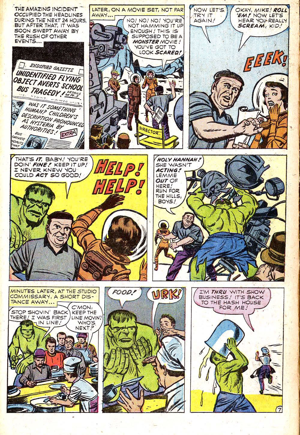 Read online The Incredible Hulk (1962) comic -  Issue #4 - 10