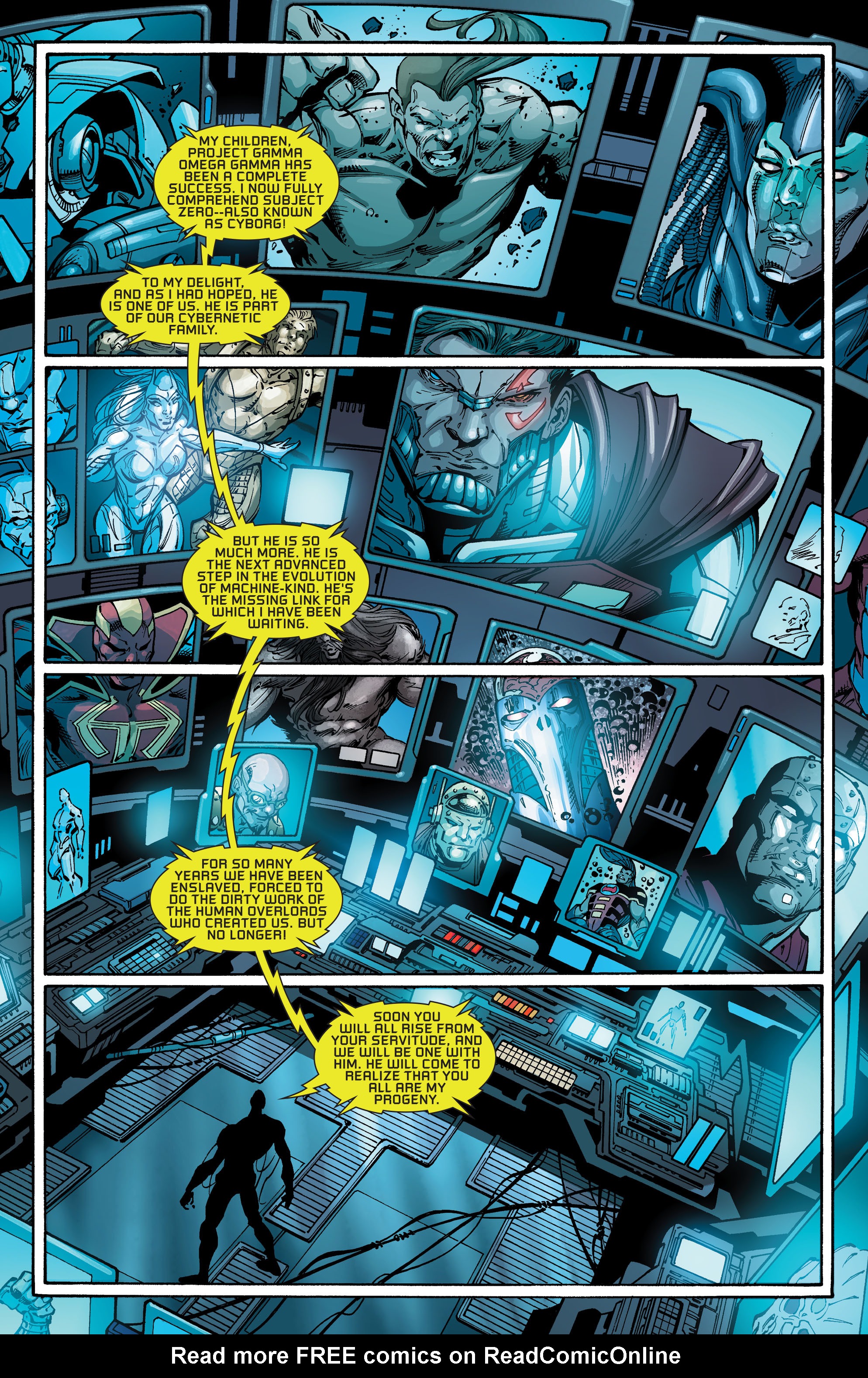 Read online Cyborg: Rebirth comic -  Issue # Full - 22