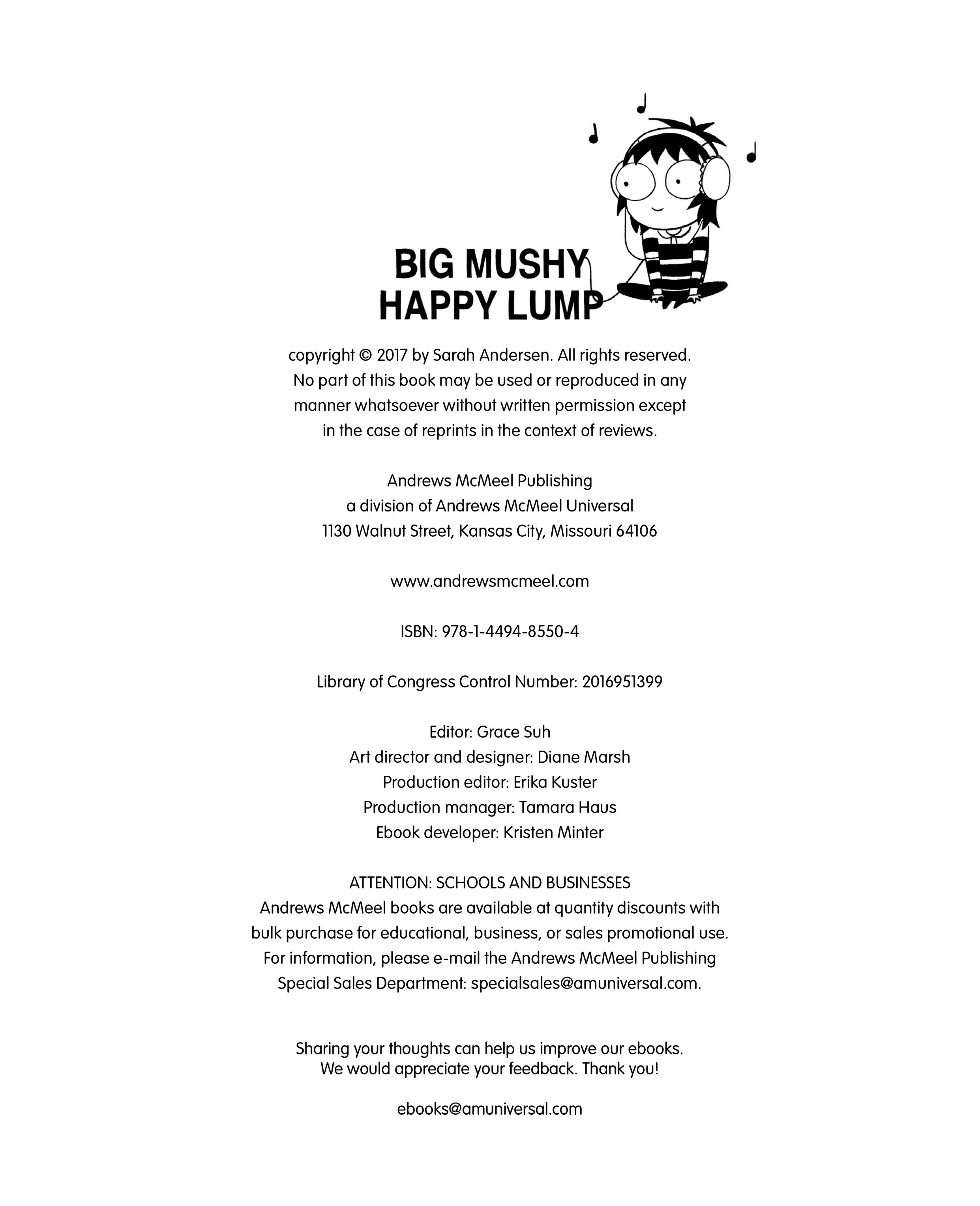 Read online Big Mushy Happy Lump: A "Sarah's Scribbles" Collection comic -  Issue # TPB - 130