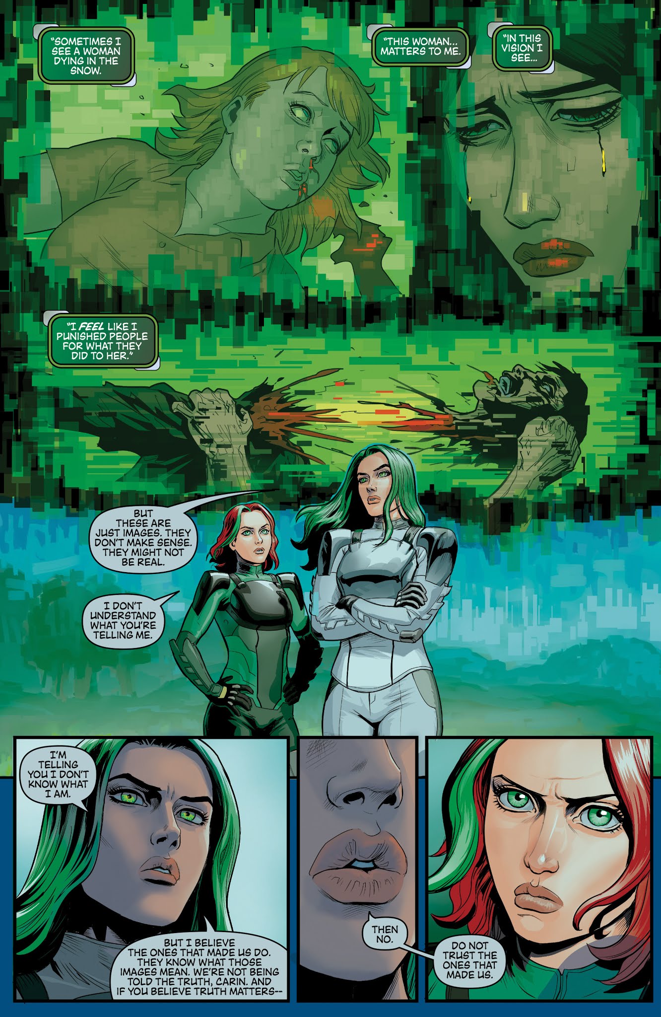 Read online Cyber Force comic -  Issue #6 - 15