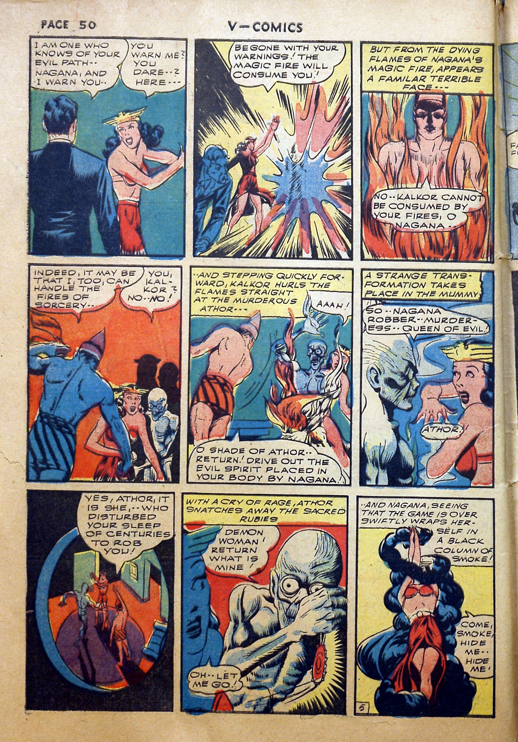 Read online V...- Comics comic -  Issue #2 - 51