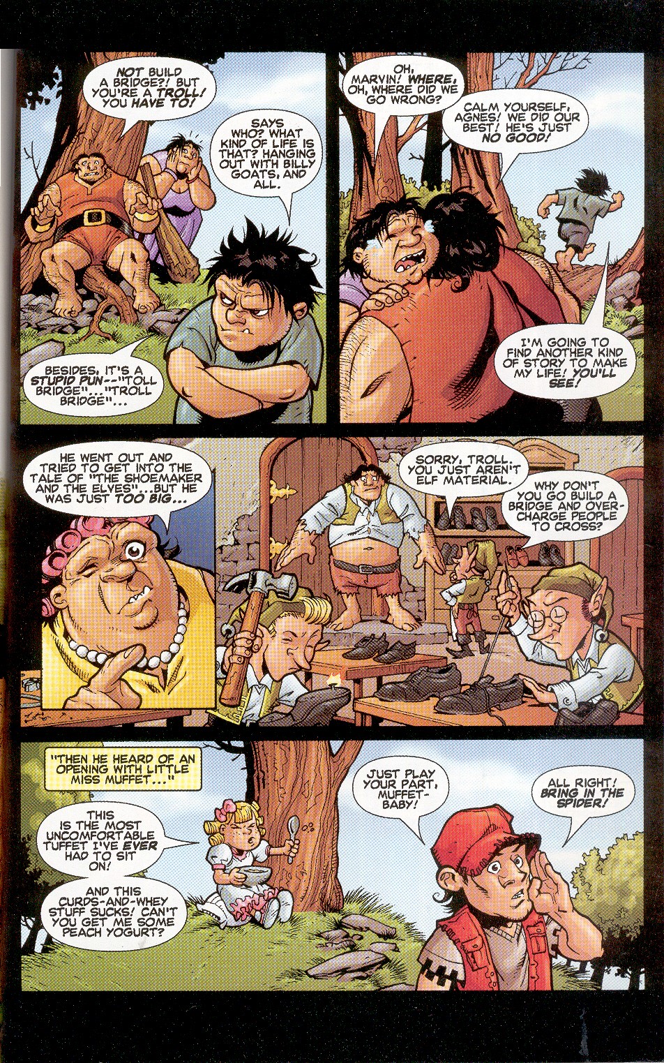Read online Shrek (2003) comic -  Issue #3 - 16