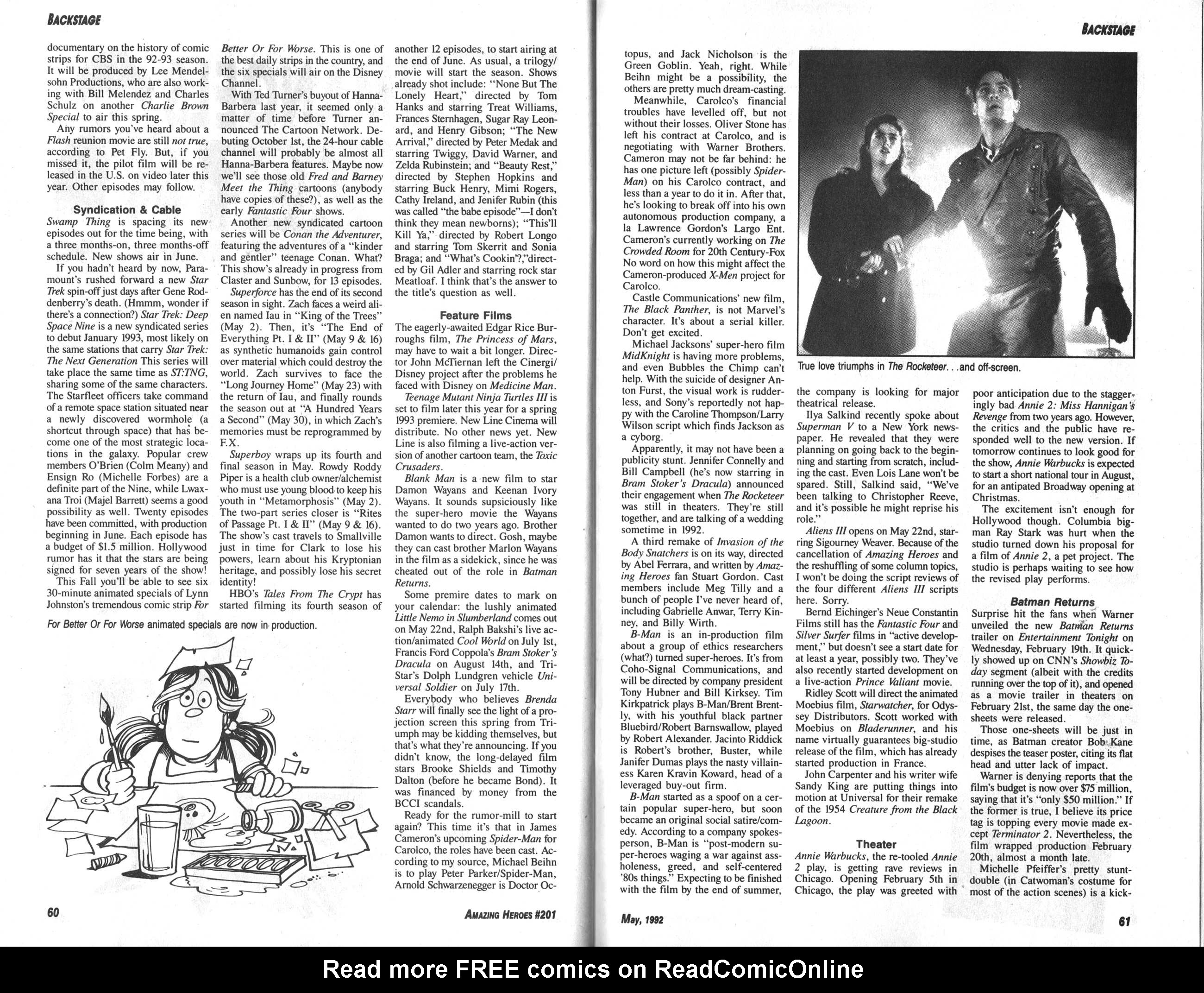 Read online Amazing Heroes comic -  Issue #201 - 31