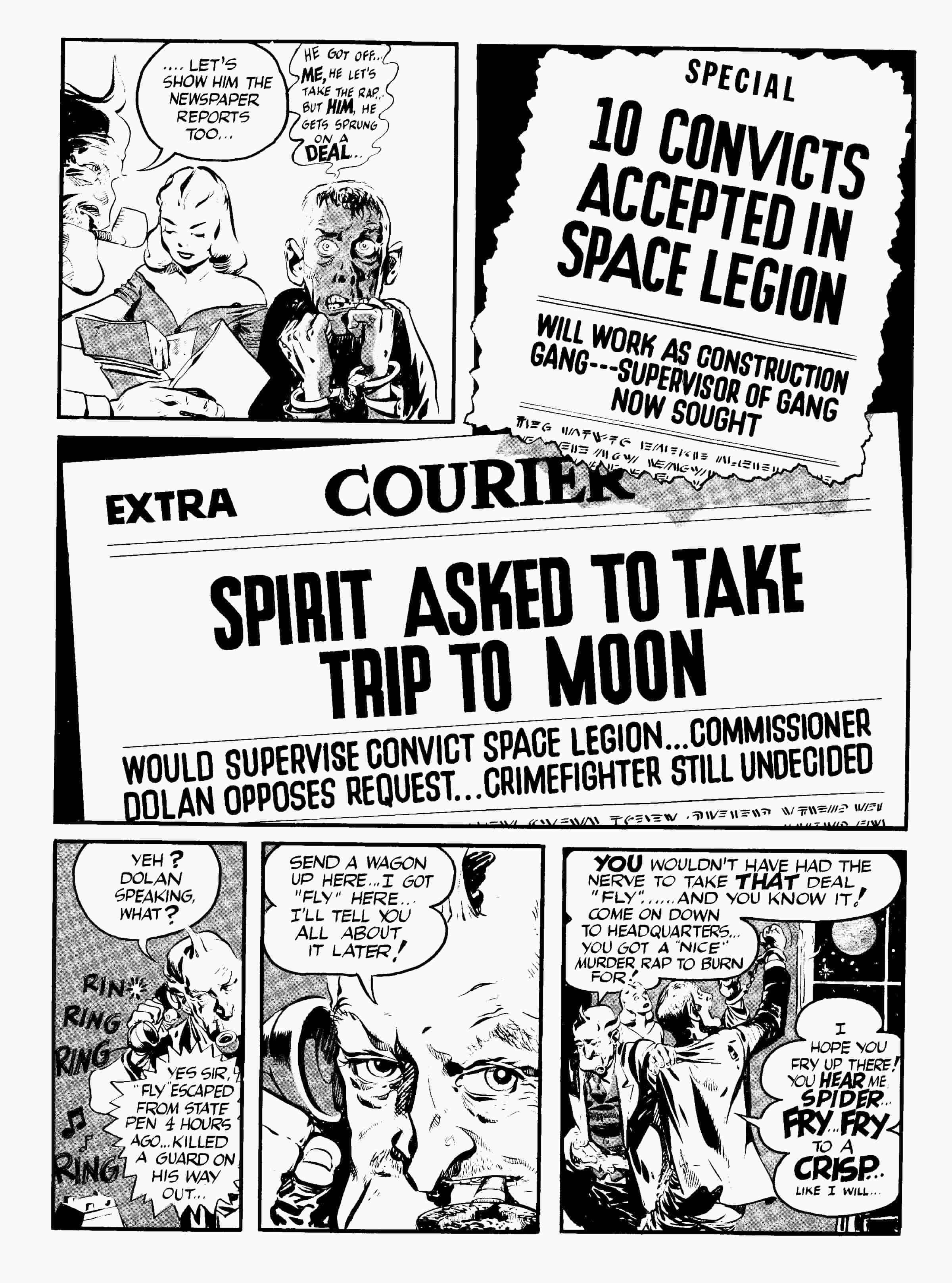 Read online Outer Space Spirit: 1952 comic -  Issue # TPB - 52