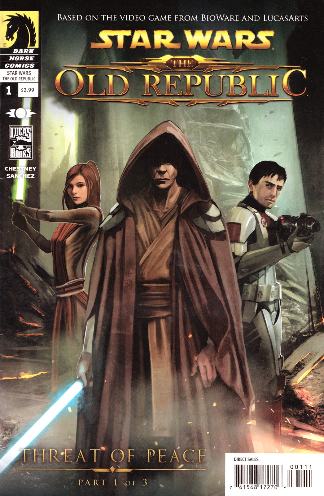 Star Wars: The Old Republic issue 1 - Page 1