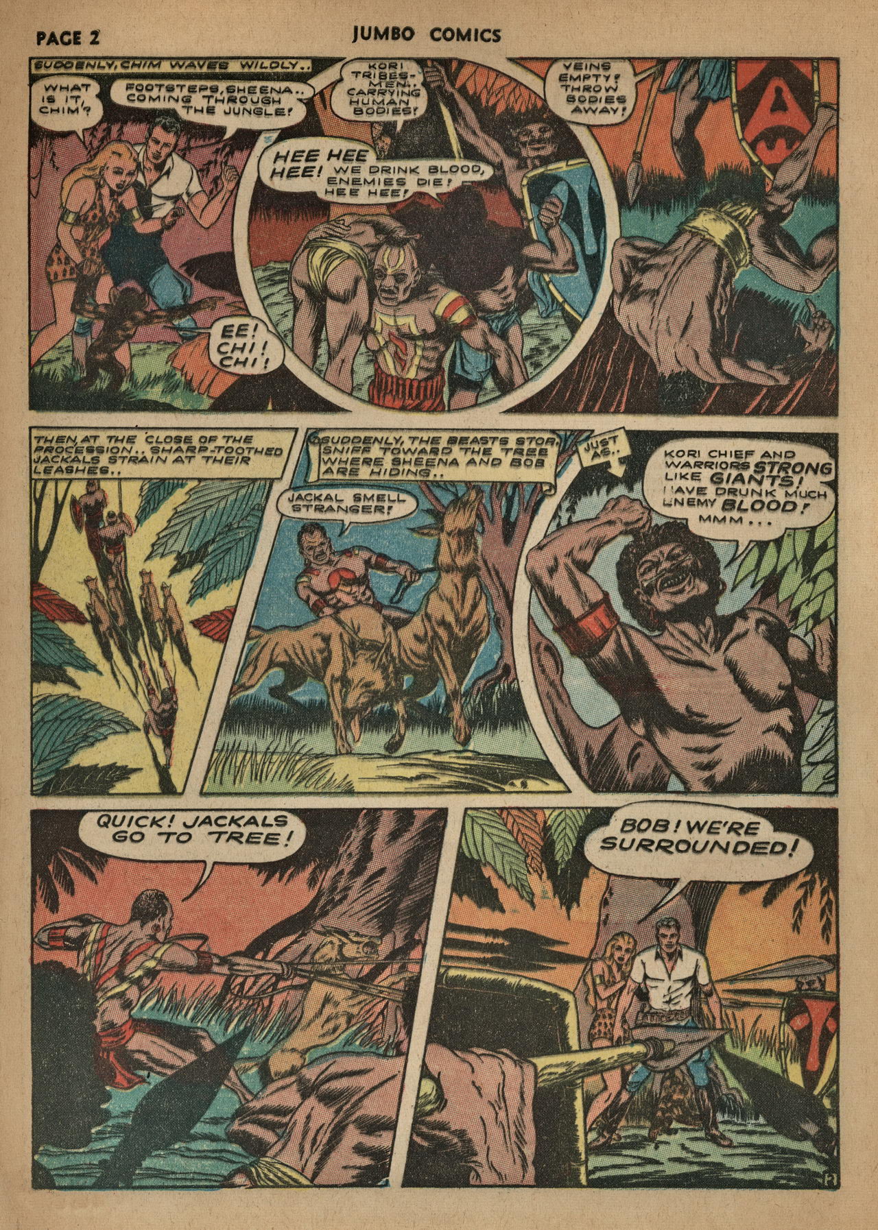 Read online Jumbo Comics comic -  Issue #44 - 4