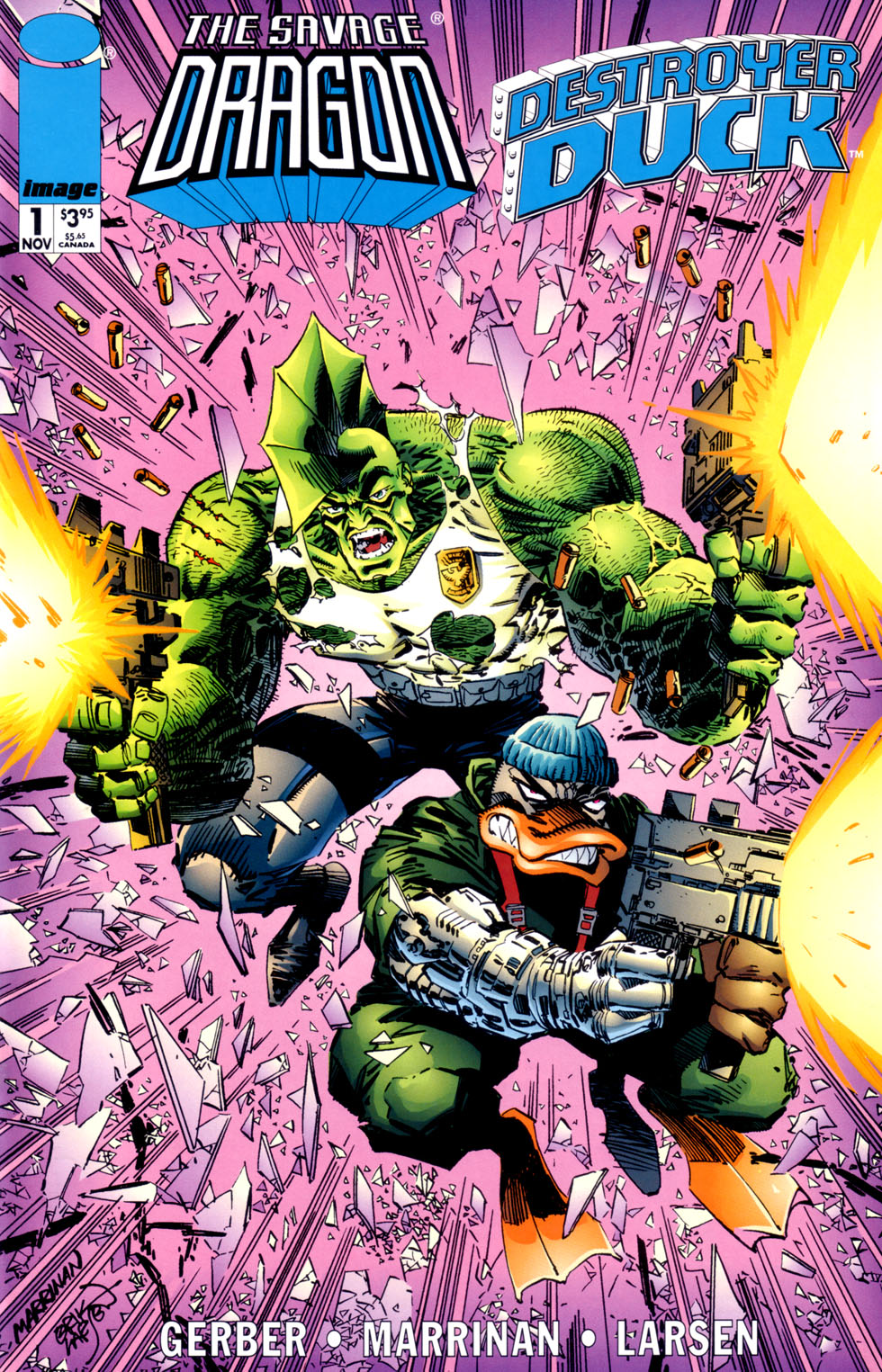 Read online The Savage Dragon/Destroyer Duck comic -  Issue # Full - 1