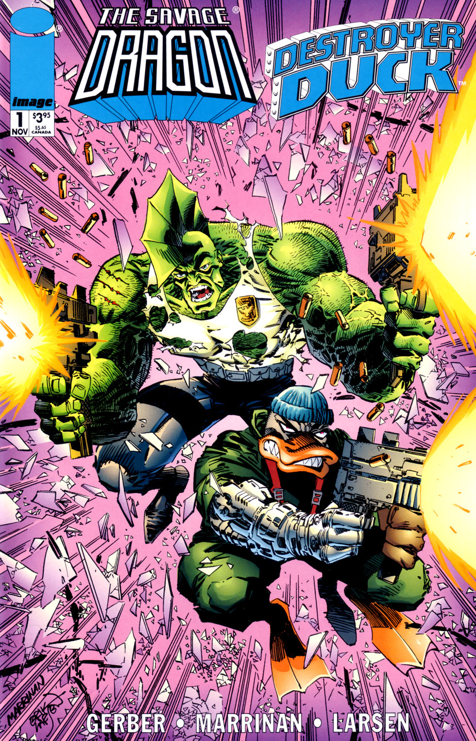 The Savage Dragon/Destroyer Duck issue Full - Page 1