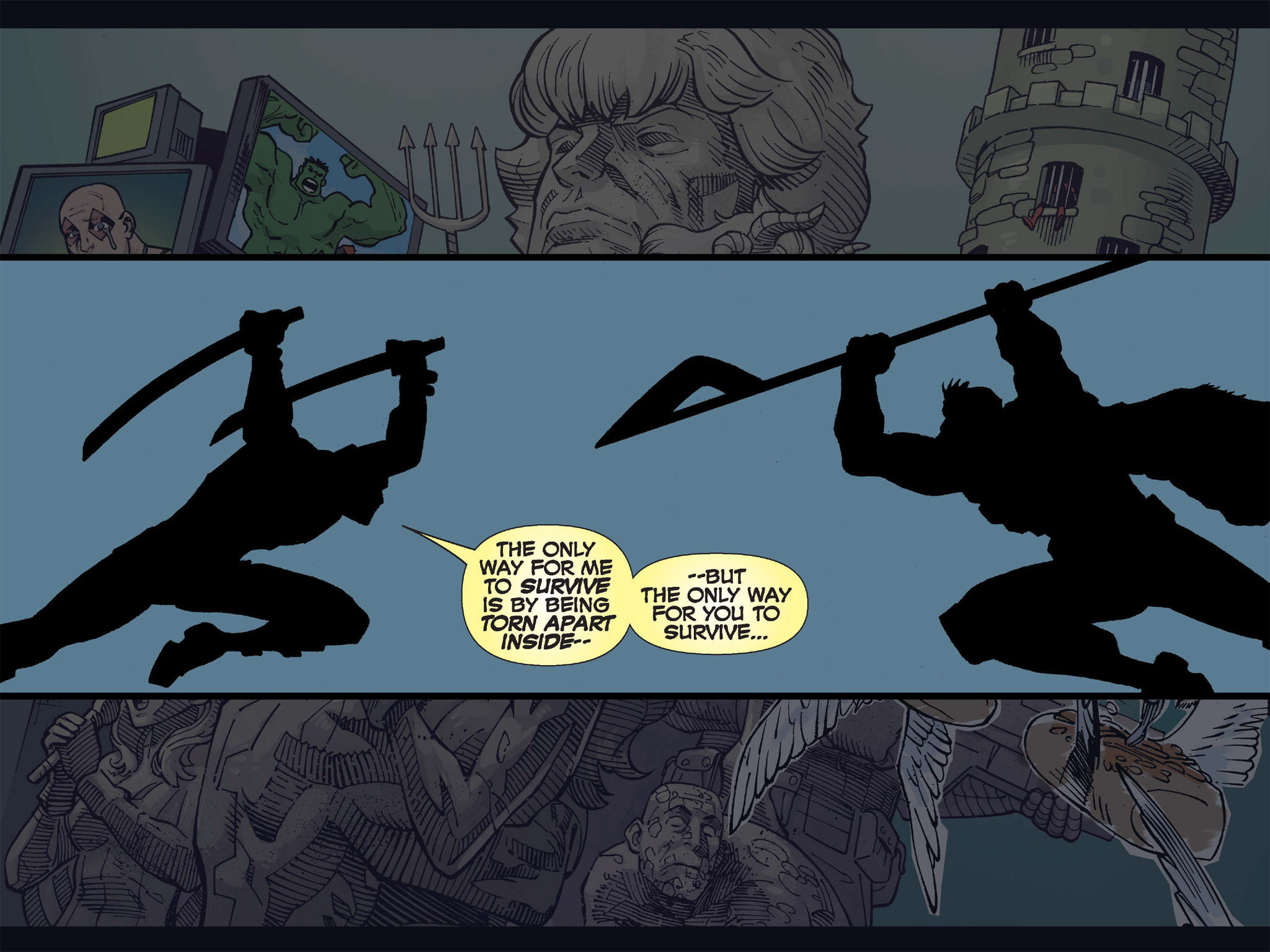 Read online Deadpool & Cable: Split Second Infinite Comic comic -  Issue #6 - 47