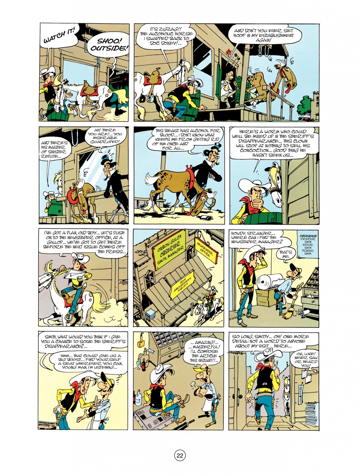 Read online A Lucky Luke Adventure comic -  Issue #38 - 22