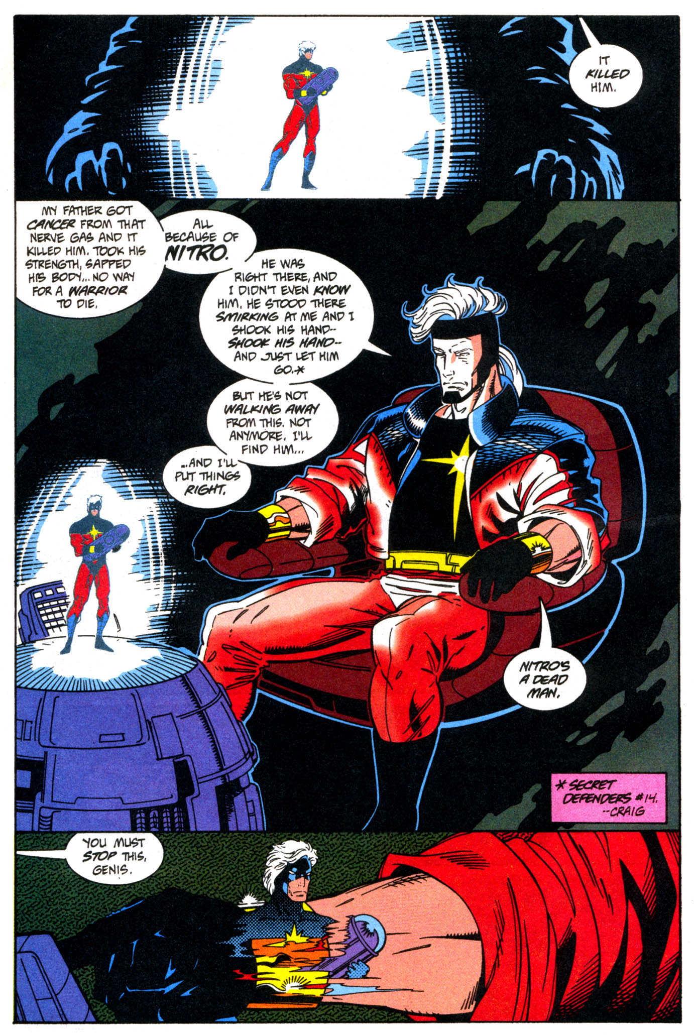 Read online Cosmic Powers comic -  Issue #4 - 9