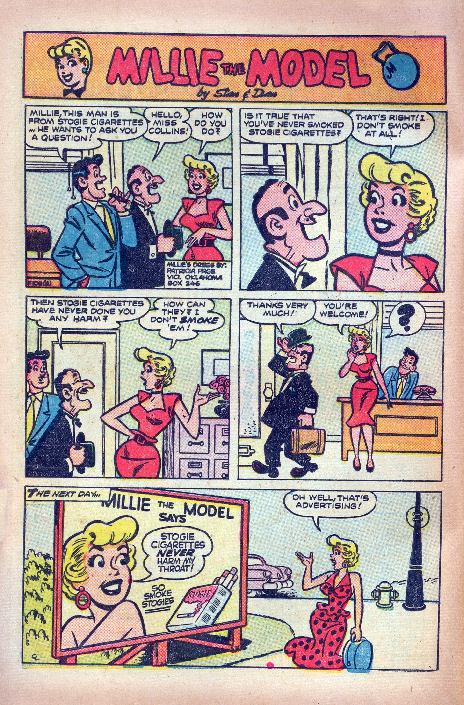 Read online Millie the Model comic -  Issue #57 - 28