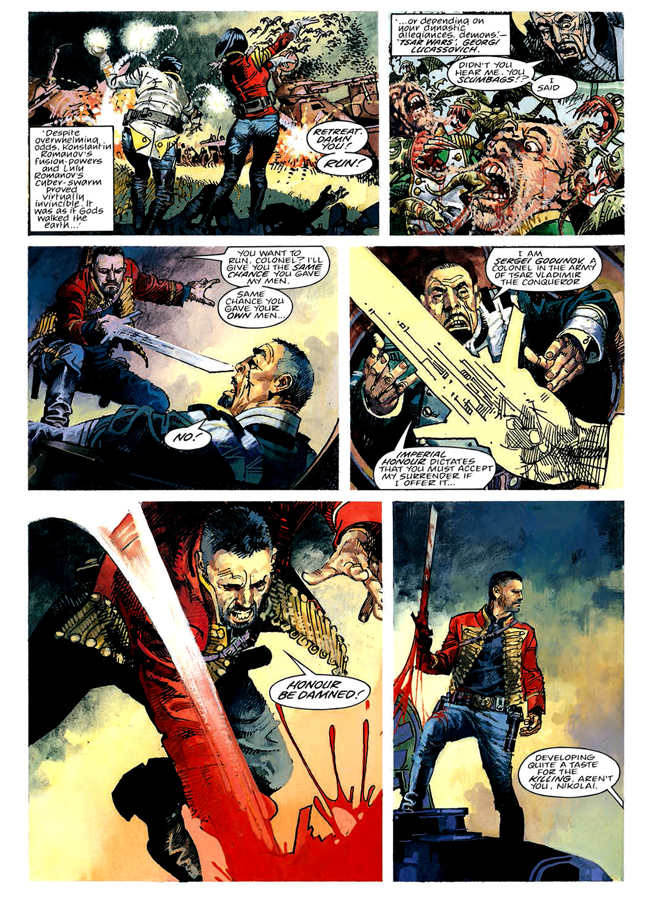 Read online Nikolai Dante comic -  Issue # TPB 4 - 15