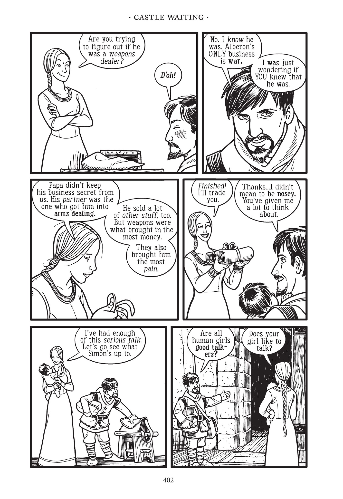 Read online Castle Waiting comic -  Issue # TPB 2 - 387