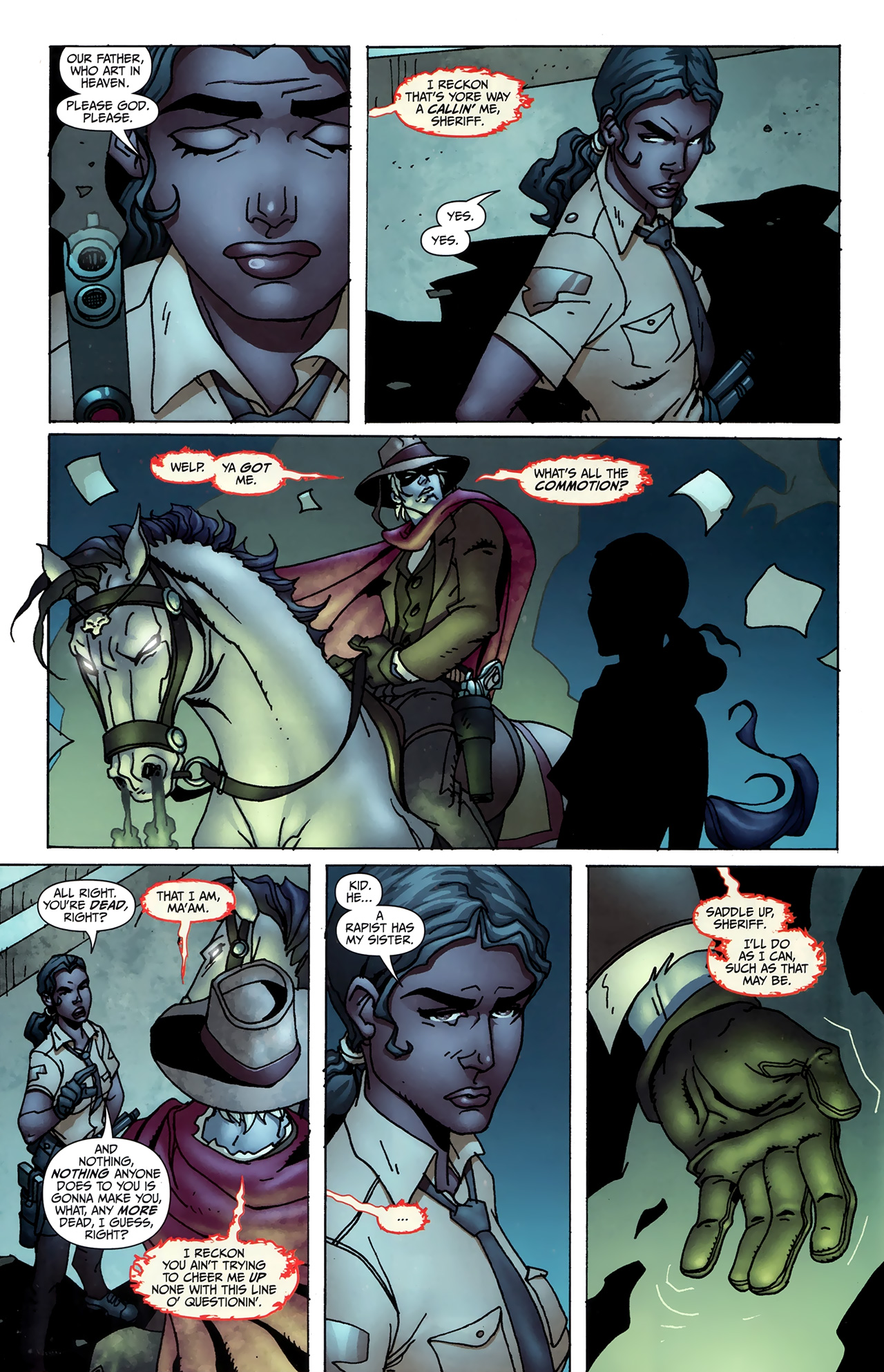 Read online Welcome To Tranquility: One Foot In The Grave comic -  Issue #4 - 9