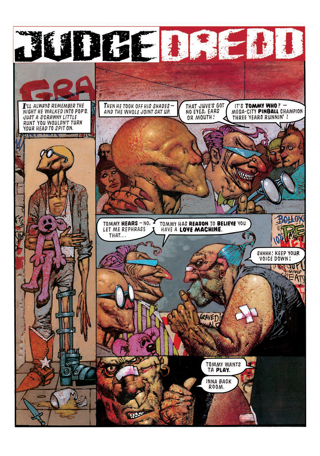 Read online Judge Dredd [Collections - Rebellion] comic -  Issue # TPB Judge Dredd - Heavy Metal Dredd - 13