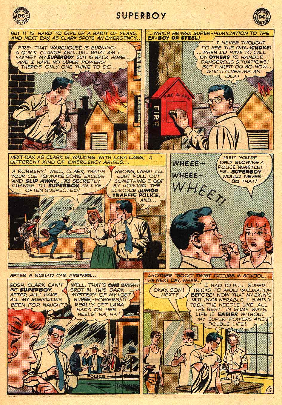 Read online Superboy (1949) comic -  Issue #121 - 5